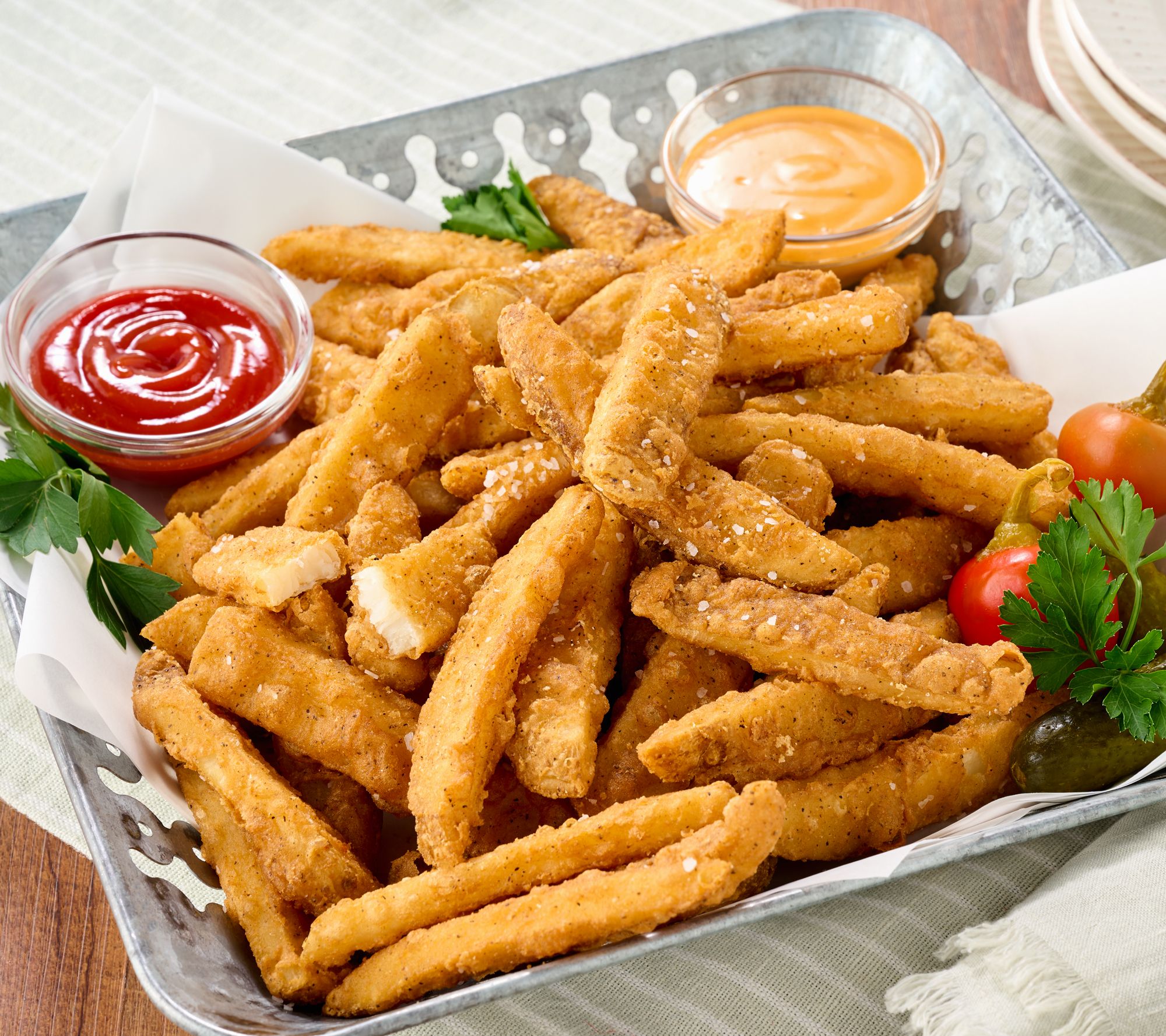 Kansas City Steak Co. 4-lbs Battered Steak Fries Auto-Delivery