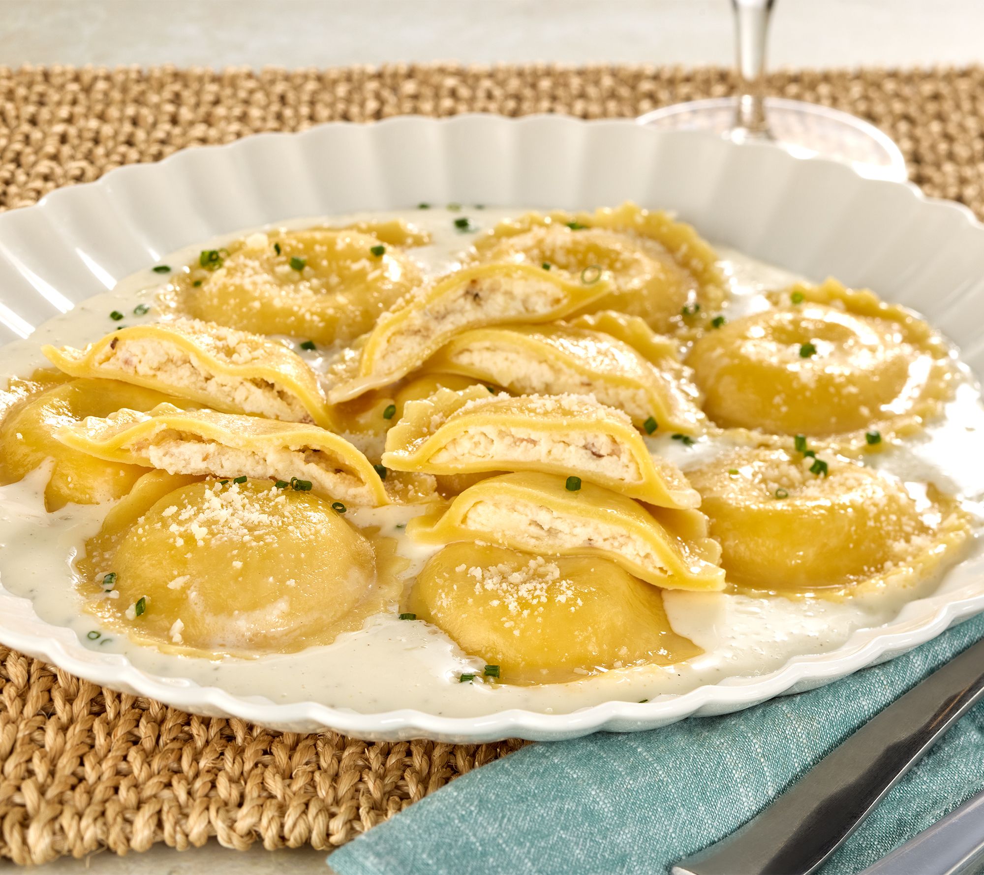 Sergio's (3) 12-count Carbonara & Ricotta Ravioli