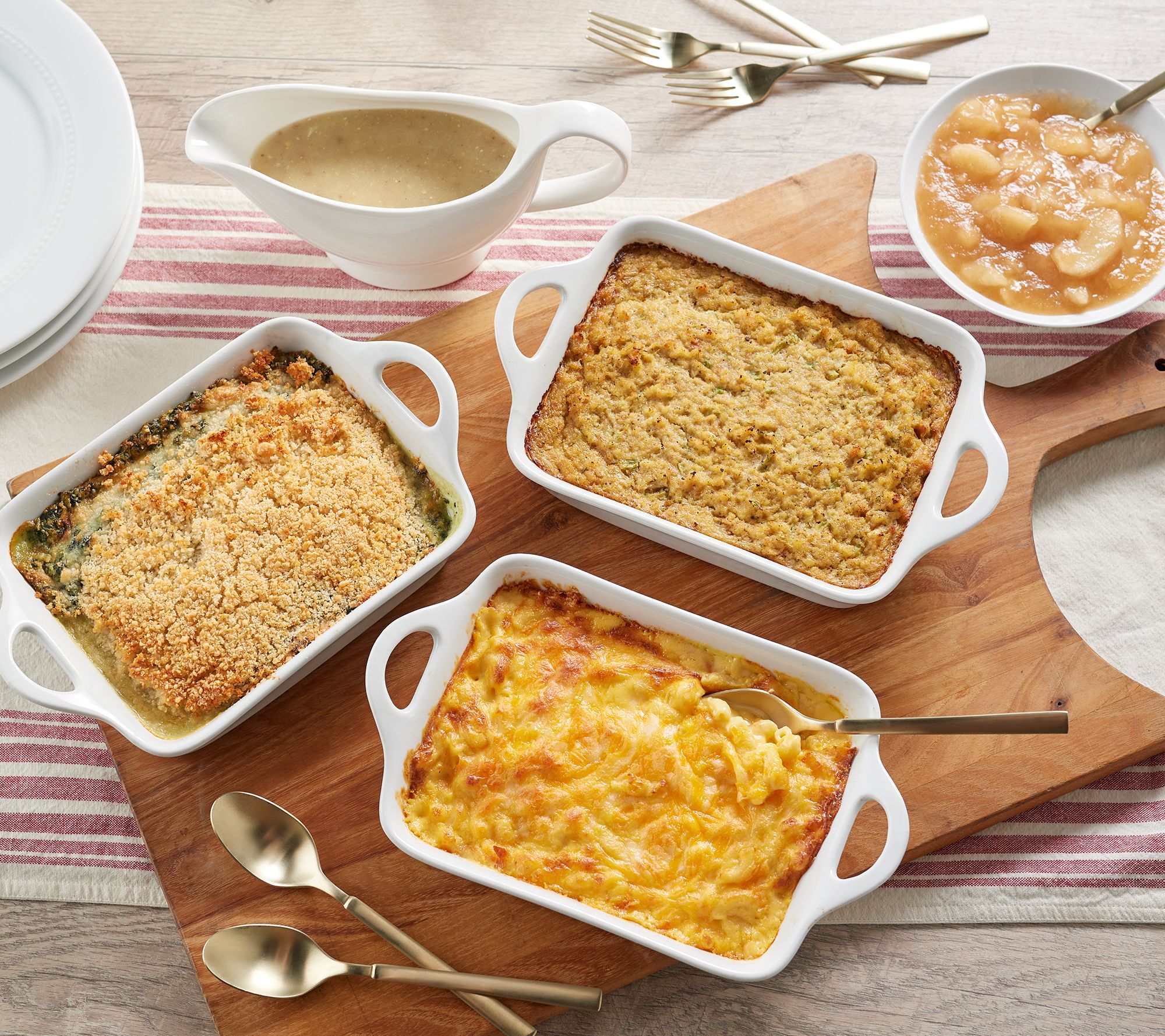 St. Clair (3) 2lb Side Dishes Plus (2) 1lb Sides