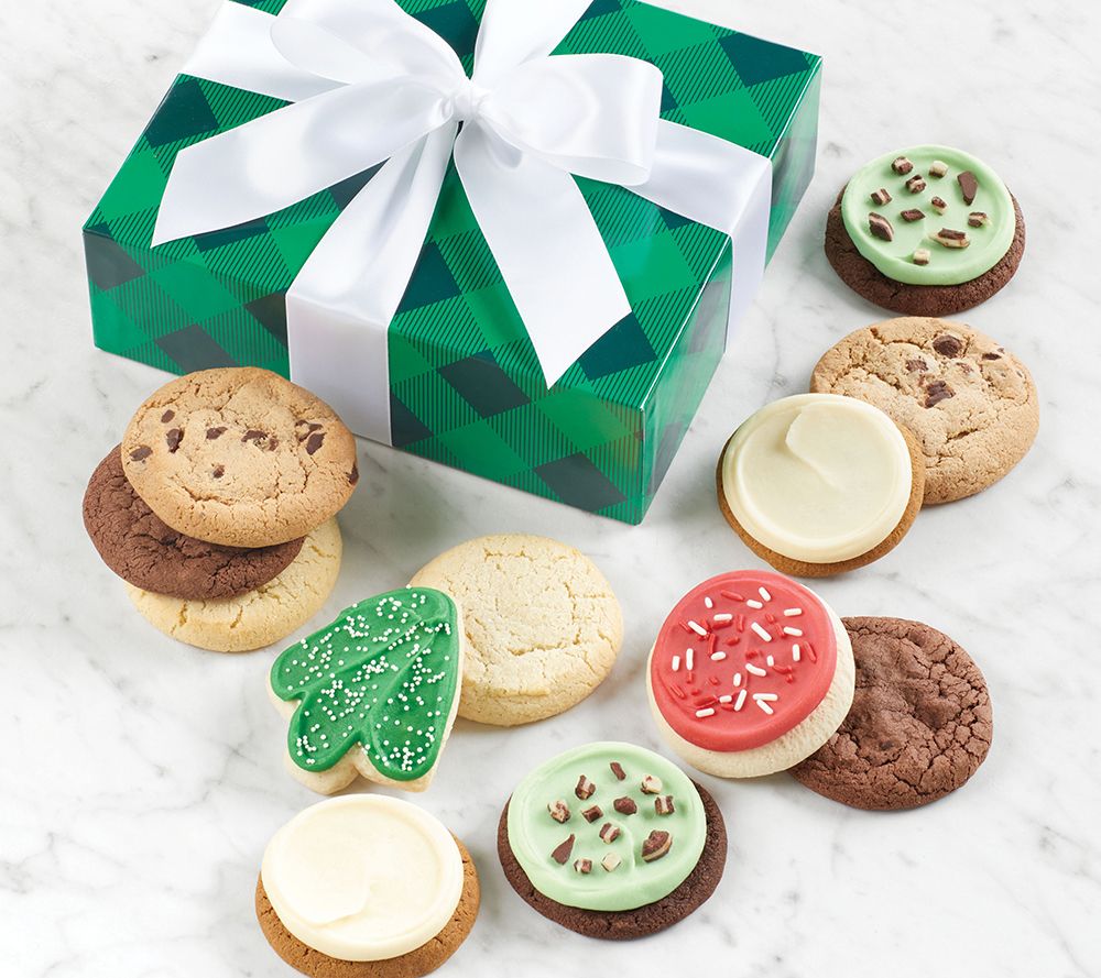 Cheryl's Cookies Holiday Gift Box with 12 Assorted Cookies