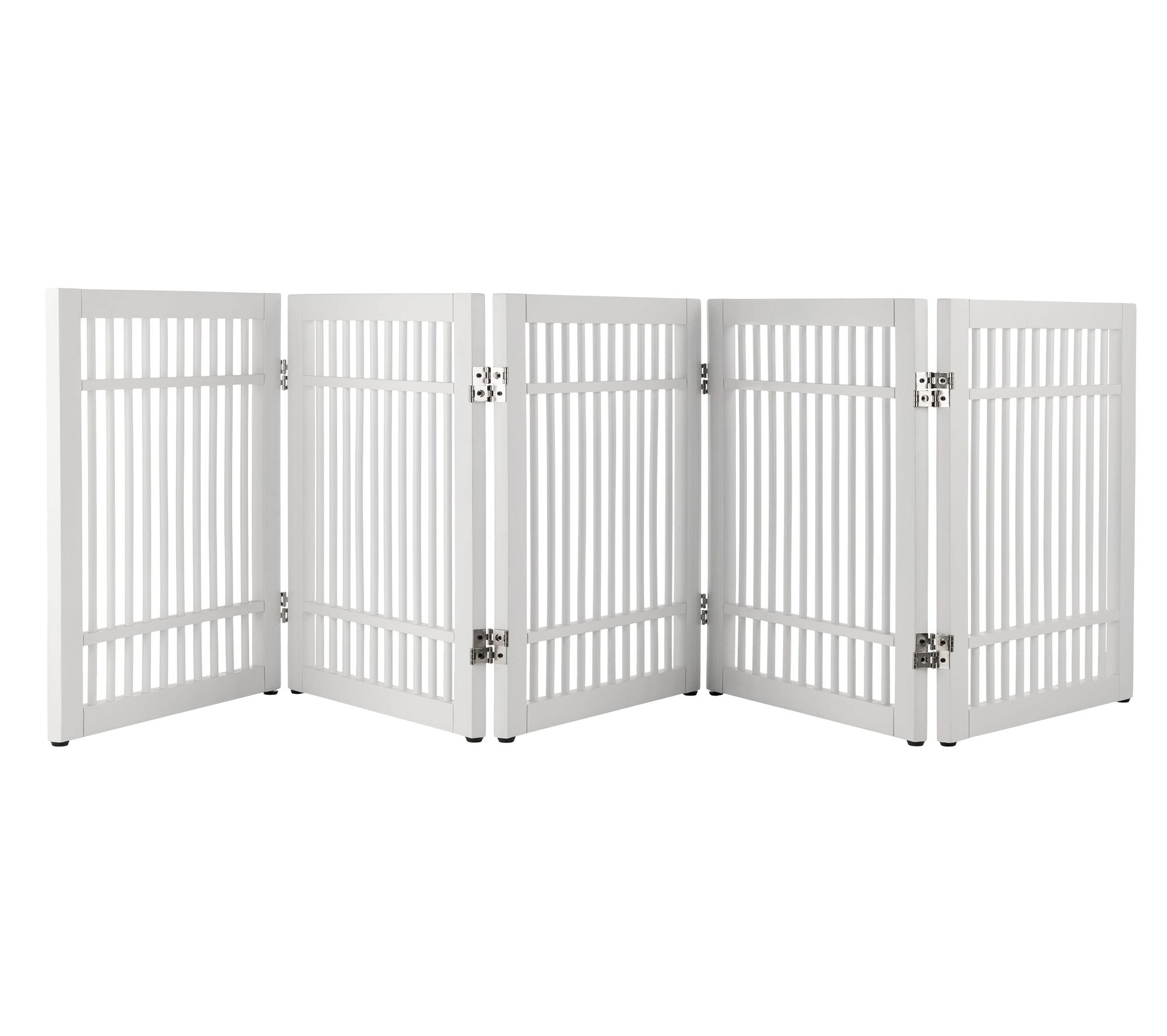 PETMAKER Freestanding Dog Gate 5-Panel FoldableIndoor Fence