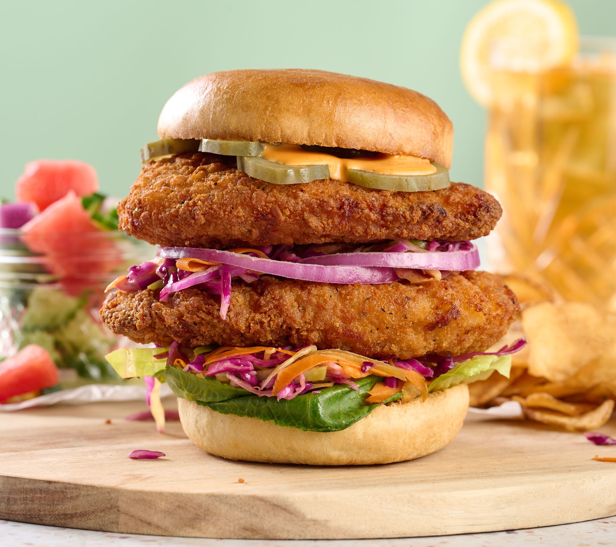 Heartland Fresh (9) 5-oz Original or Tater Crusted Fried Chicken