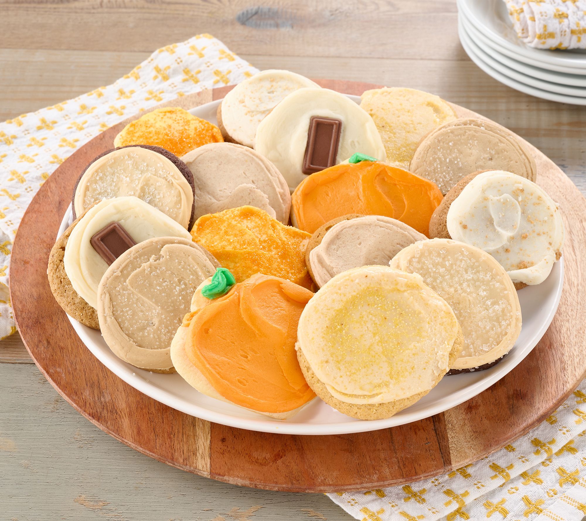 Cheryl's 24pc Fall Best of Buttercream Cookie Variety
