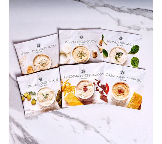 Temp-tations Set of 6 Variety Pack Dip, Dip, Hooray!