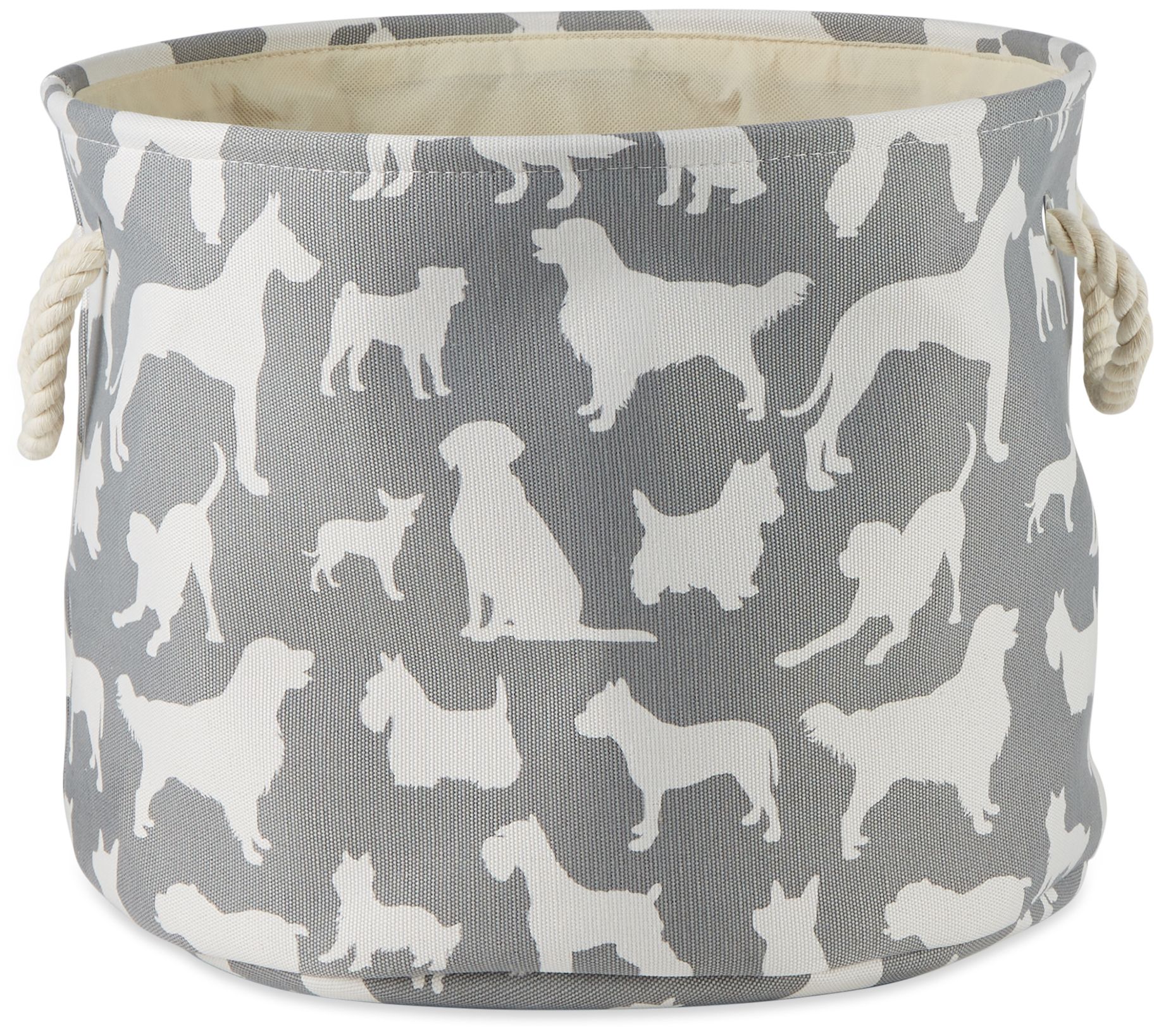 Bone Dry Dog Show Round Pet Bin Large