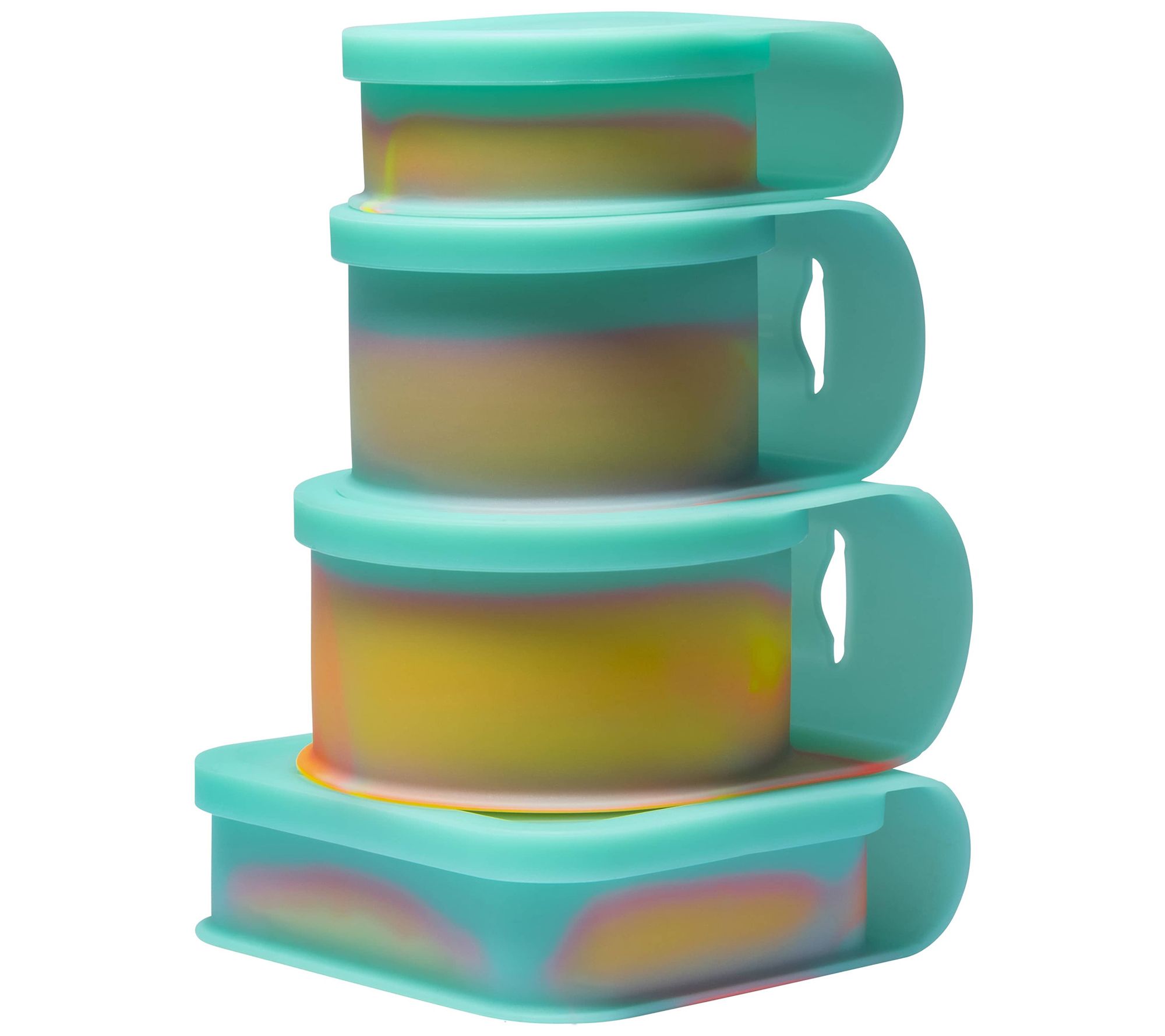 Silipint: Silicone Go Go Set of 4 Bowls: Sizes: 10, 20, 30 oz