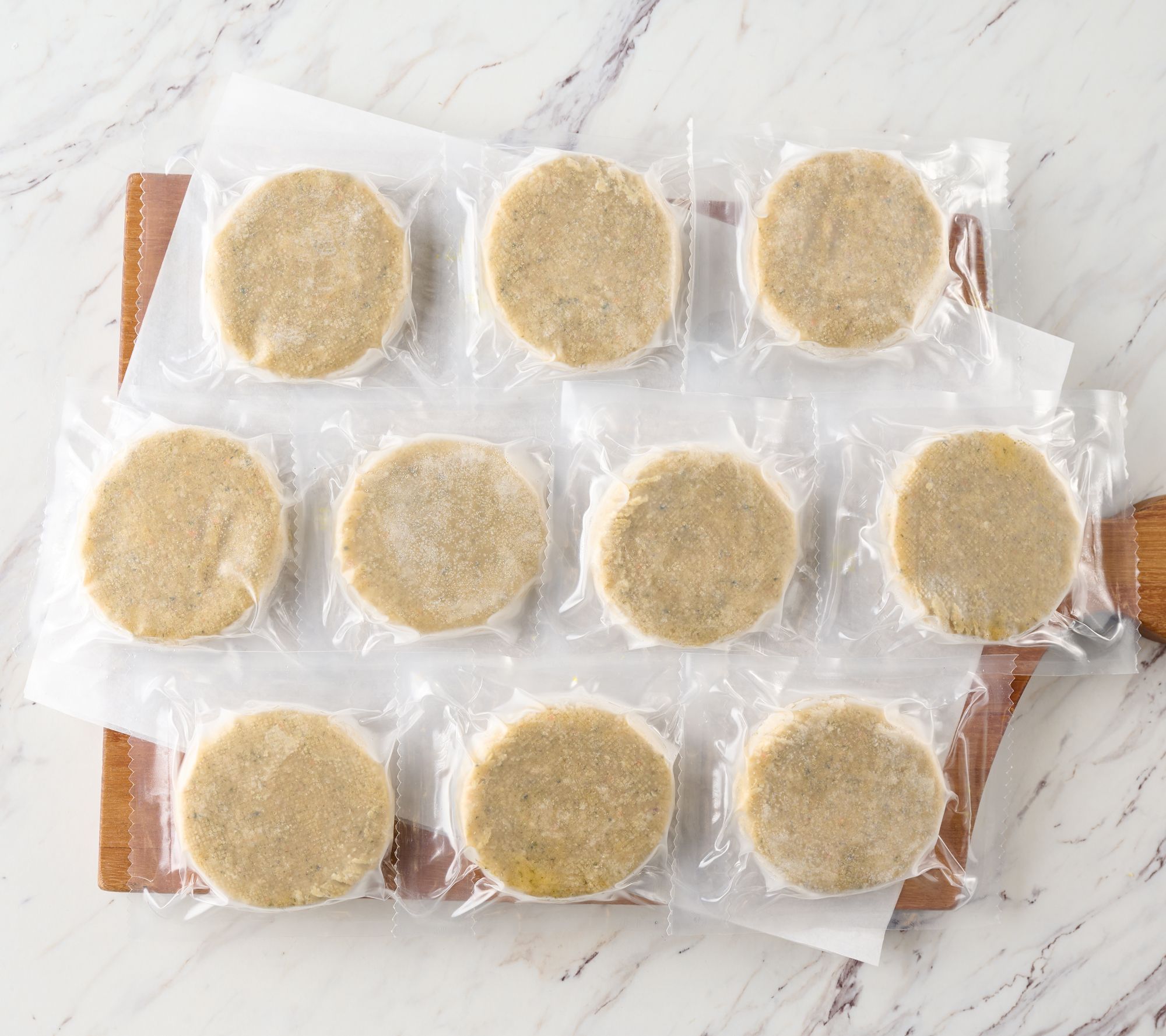 Grateful Eats (10) 4oz Chicken & Veggie Blend Burger Patties