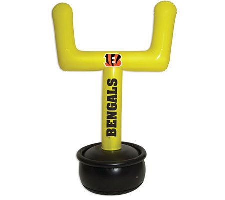 NFL Cincinnati Bengals Inflatable Goalpost - QVC.com