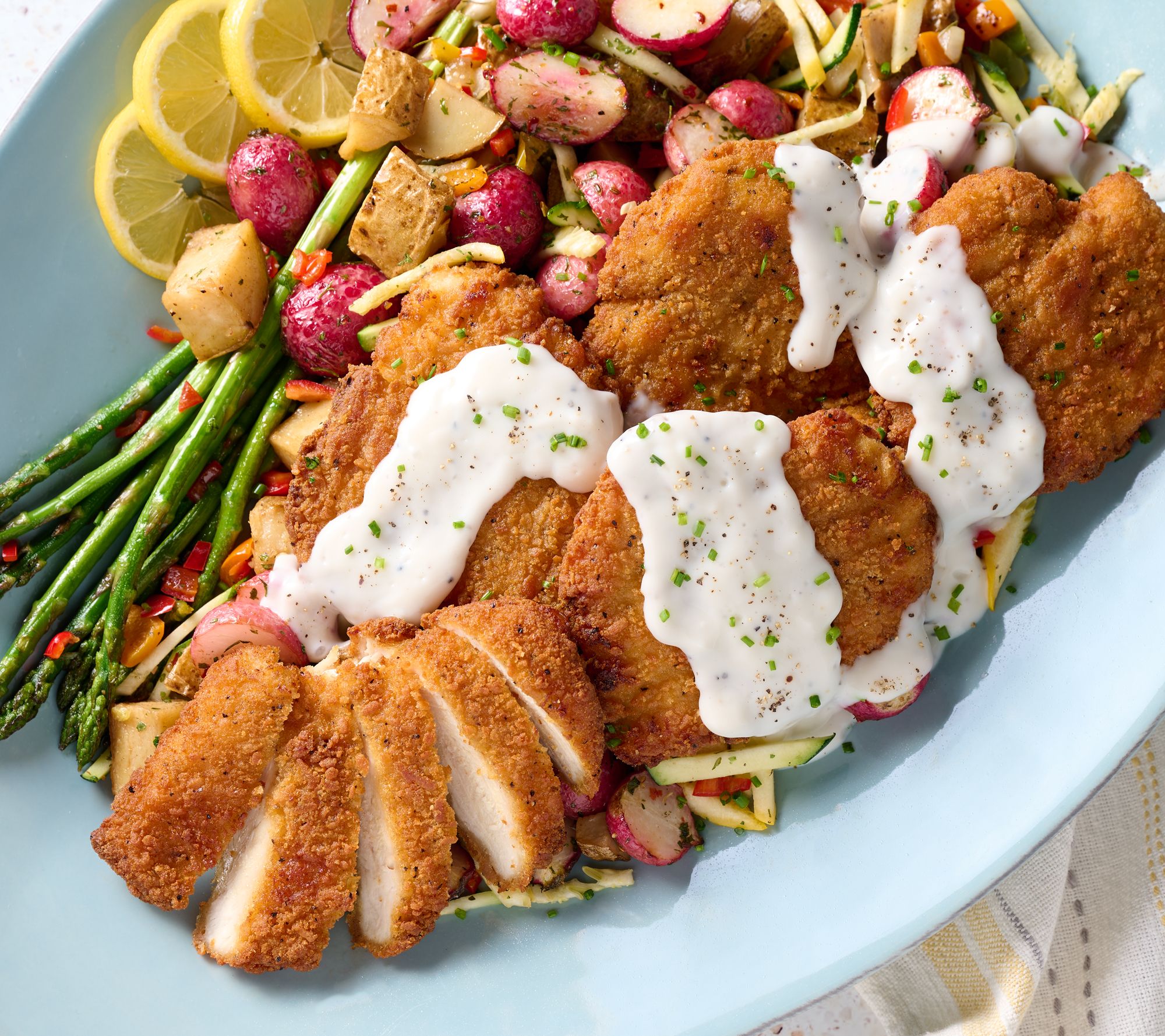 Heartland Fresh (18) 5-oz Original or Tater-Crusted Fried Chicken