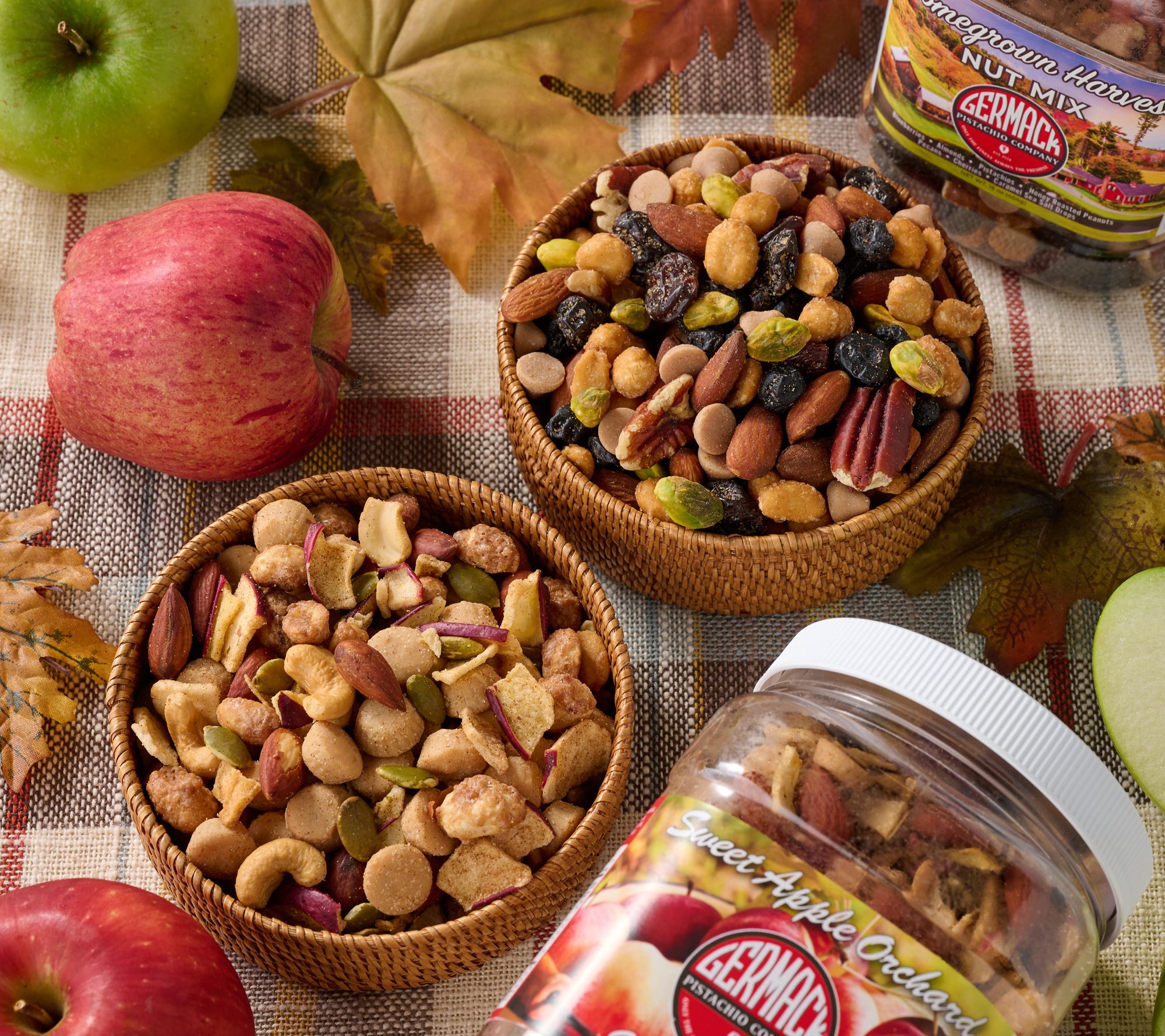 Germack (2) 16oz Fall Sweet Apple Orchard & Harvest Mix