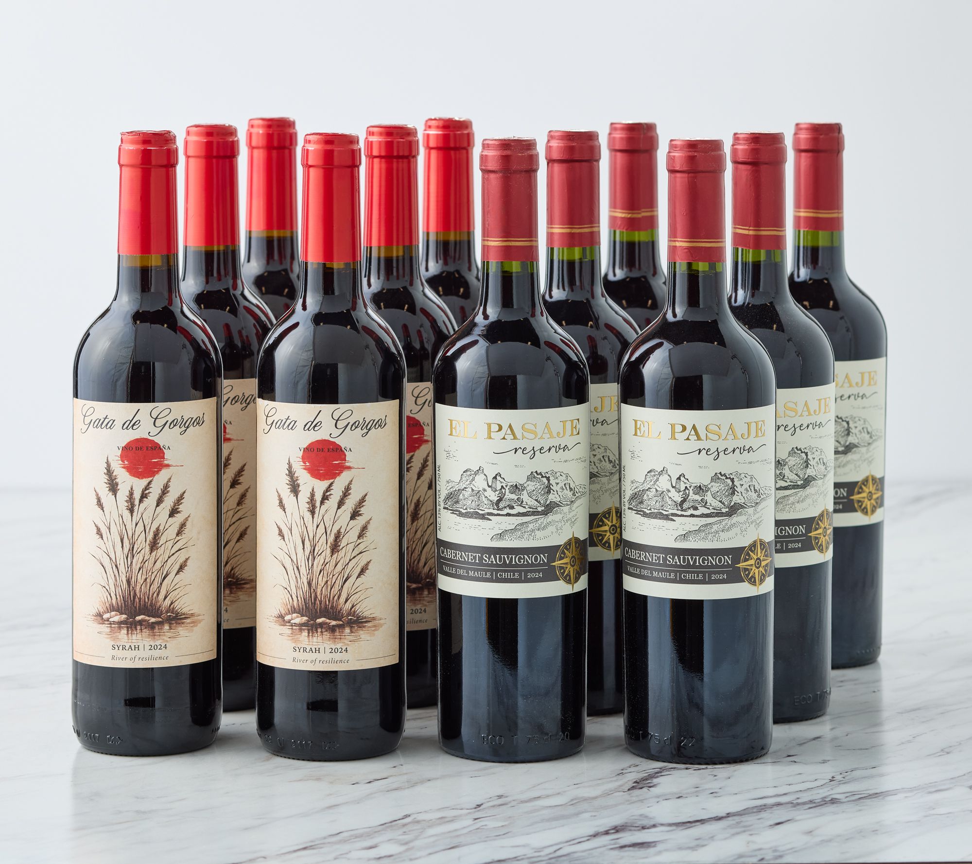 Vino Voyage Award Winning Wines (12) 750-ml Bottles Auto-Delivery