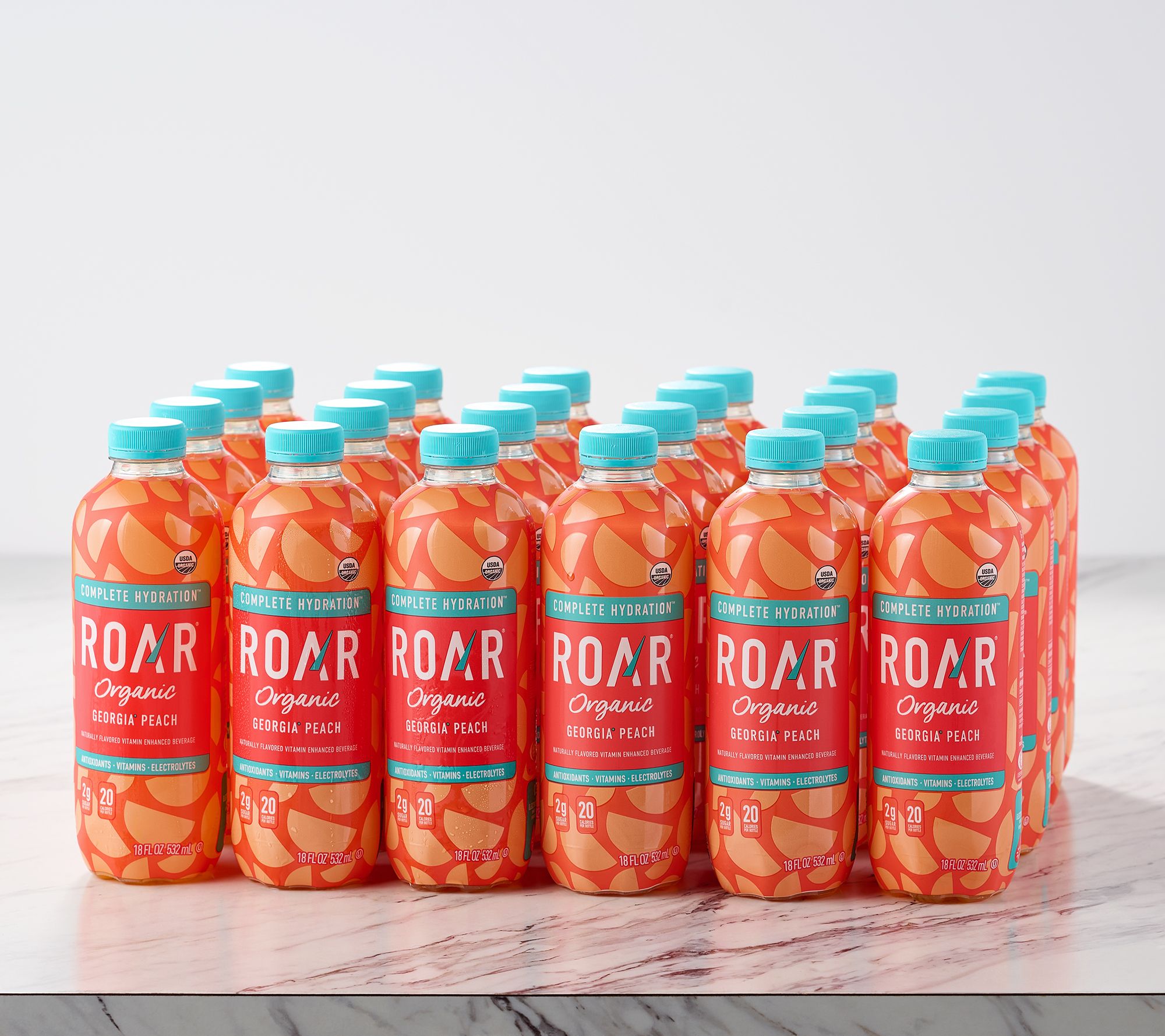 Roar Organic 24 Bottles Vitamin & Electrolyte Beverage Auto-Delivery