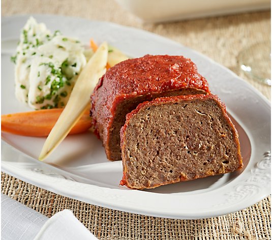 Mama Mancini's (8) 8-oz Beef or Turkey Meatloaf & 2-lb Tangy Sauce