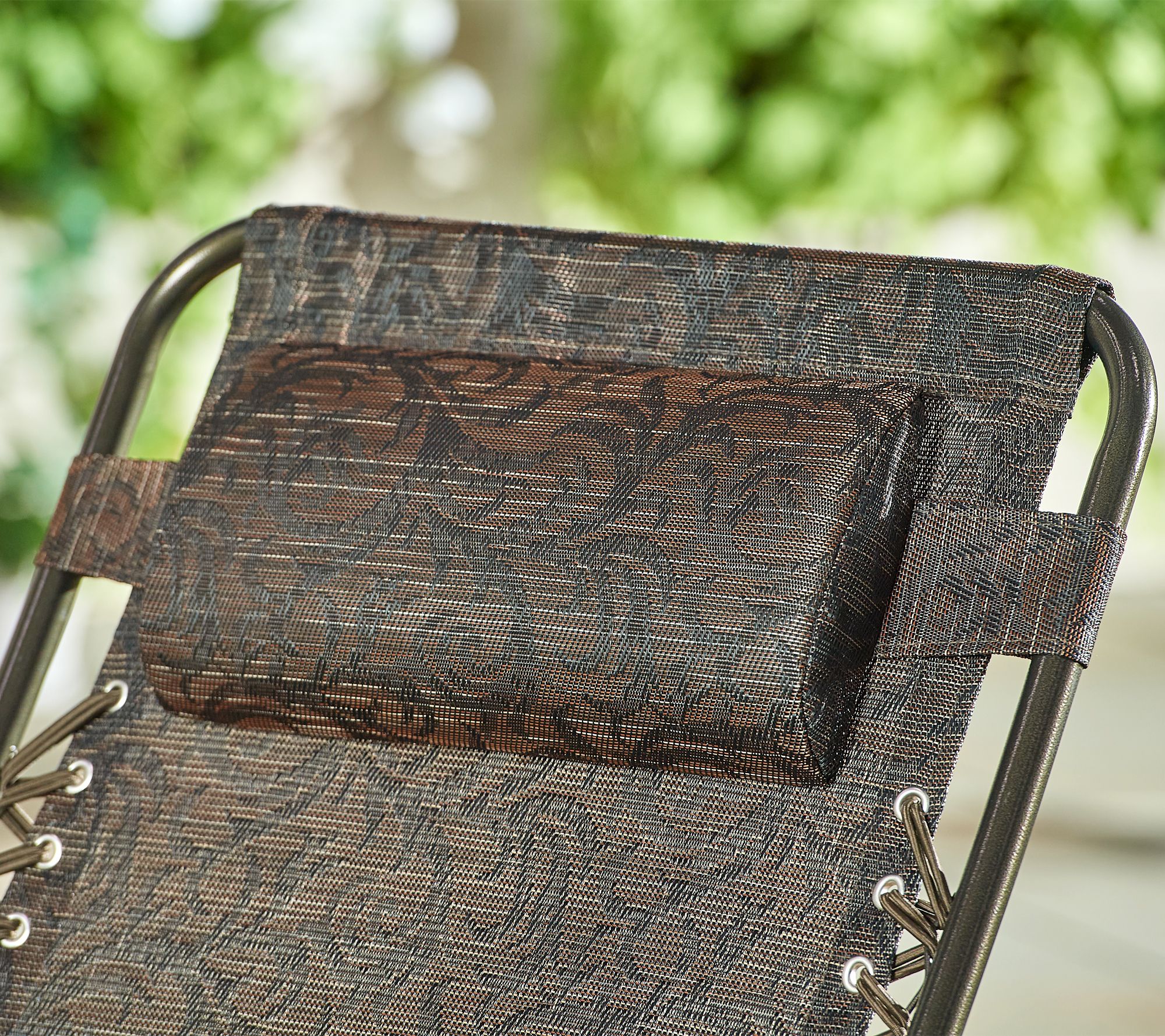 "As Is" Bliss Hammocks GravityFree 28" Reclining Chair w/ Pillow