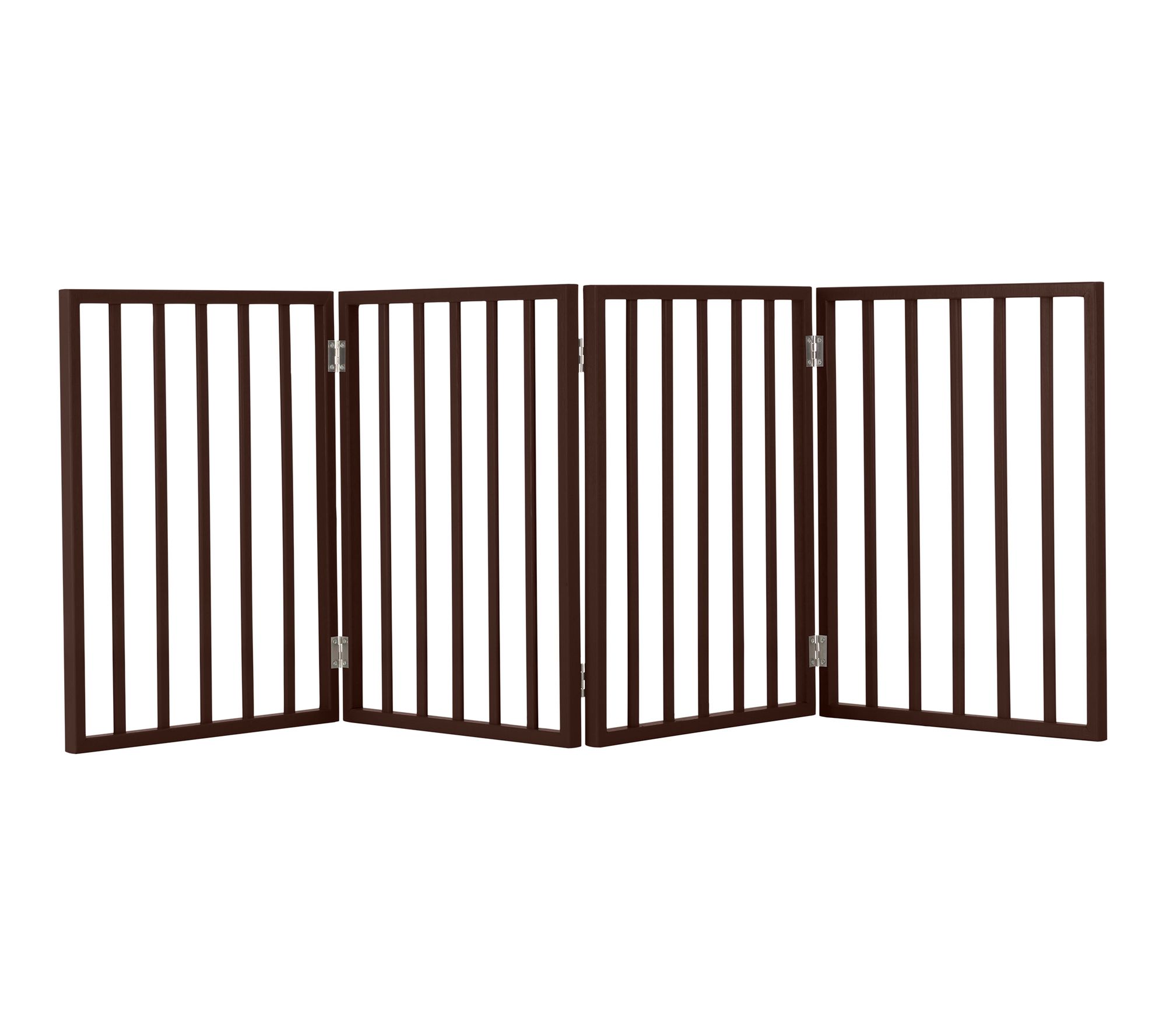 Petmaker 4 Panel Pet Gate Freestanding Indoor or Outdoor Use