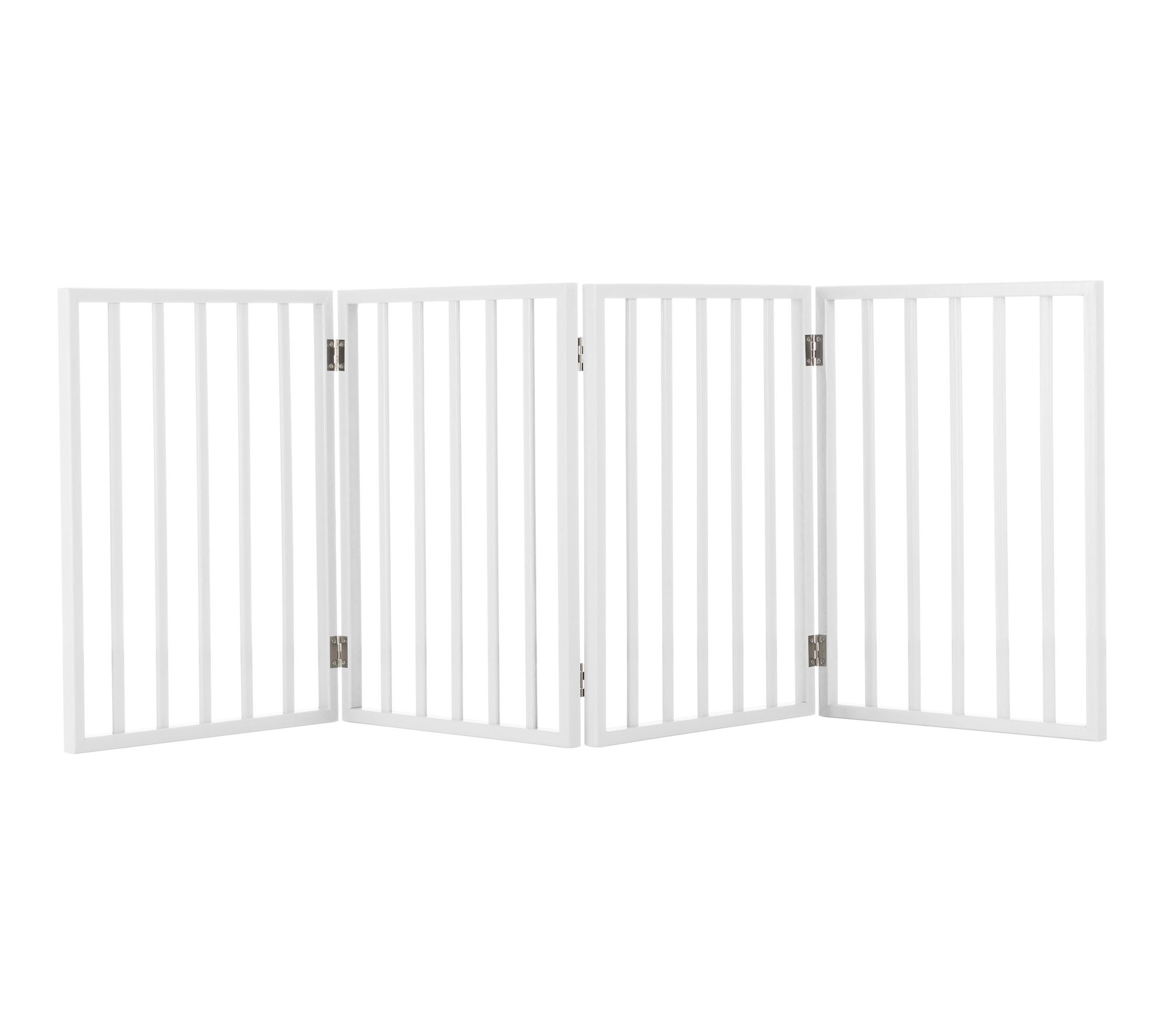 Petmaker 4 Panel Pet Gate Freestanding Indoor or Outdoor Use