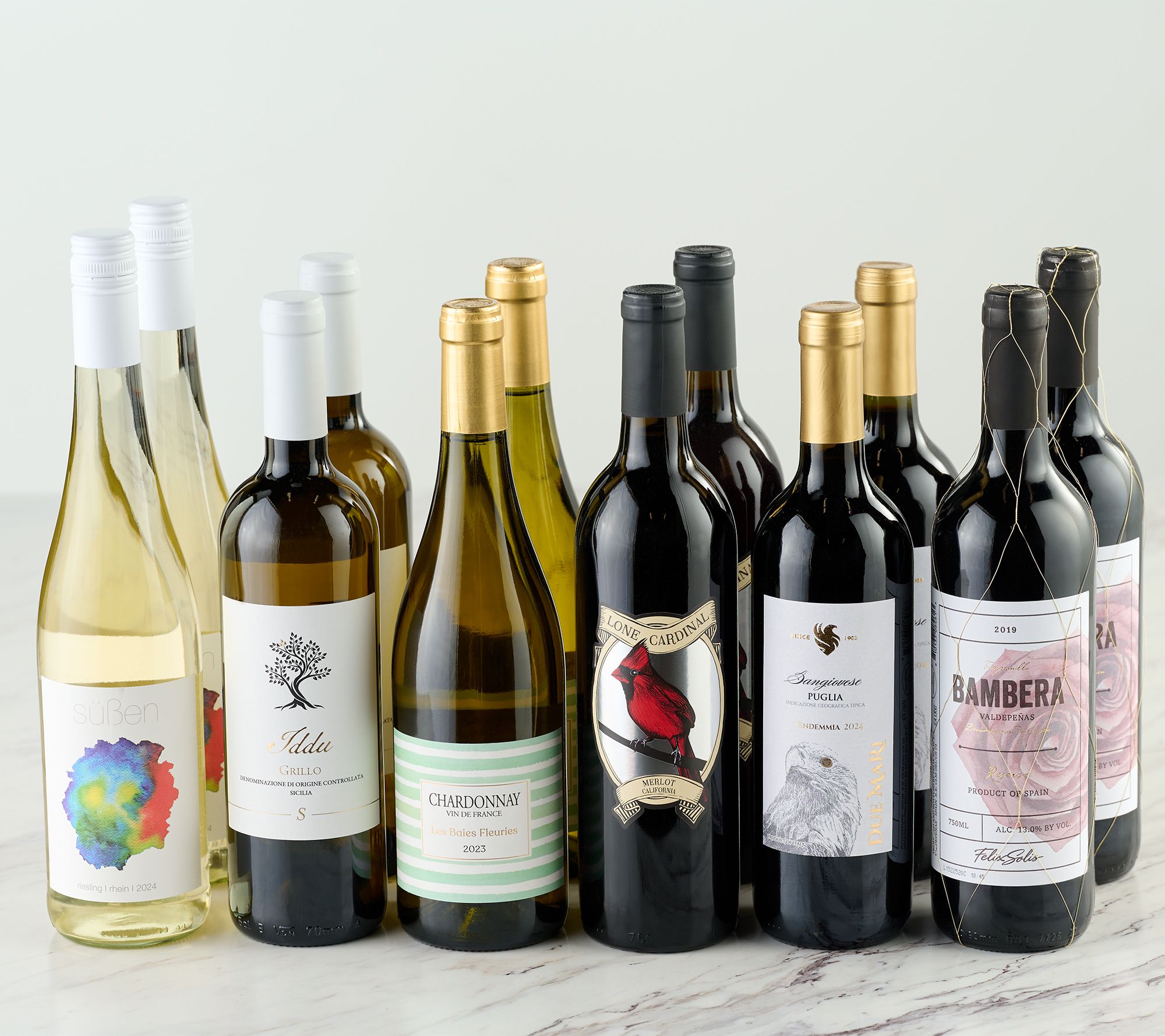  Hemispheres (12) 750ml Btls Travel the World Wine Collection