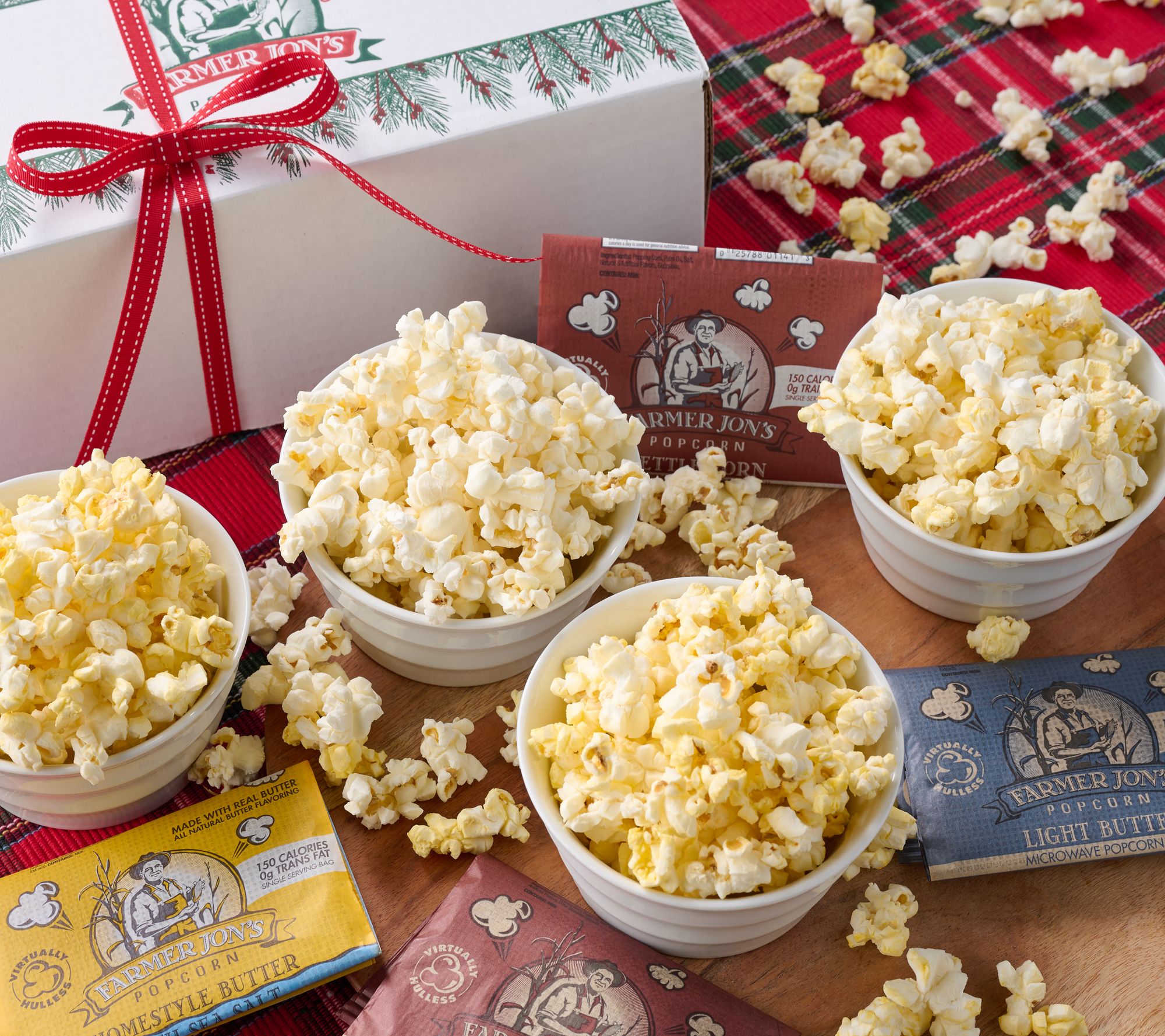 SH12/8 Farmer Jon's 20k Mini Microwave Popcorn Gift Box