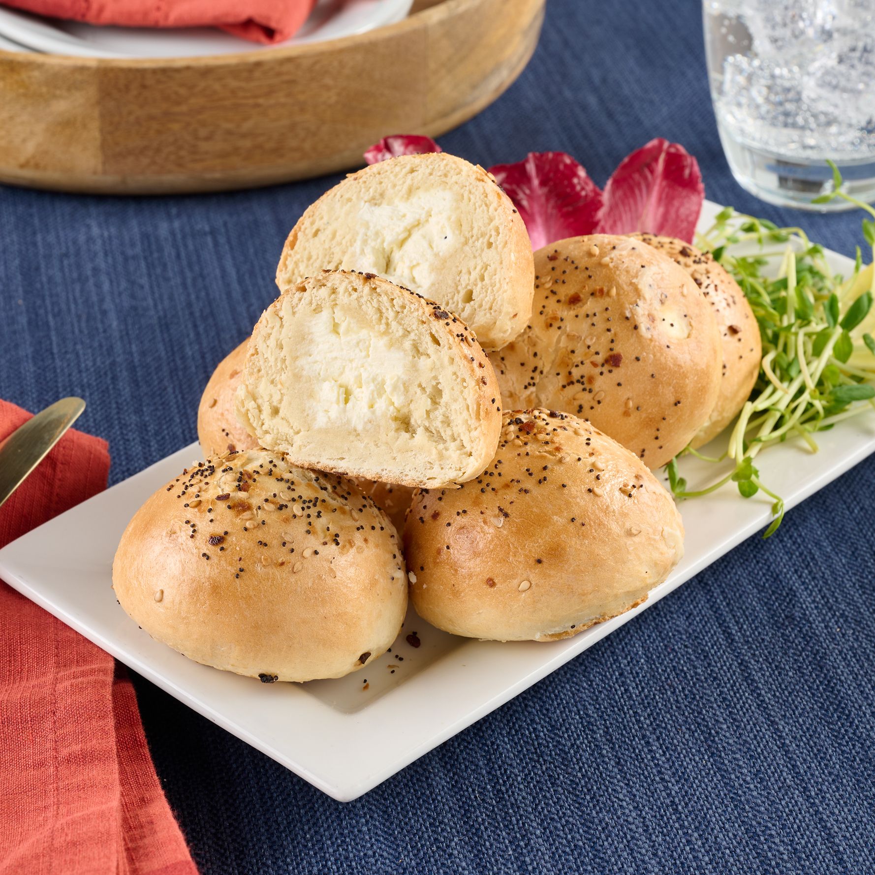 Just Bagels (18) 3oz. Stuffed Bagels