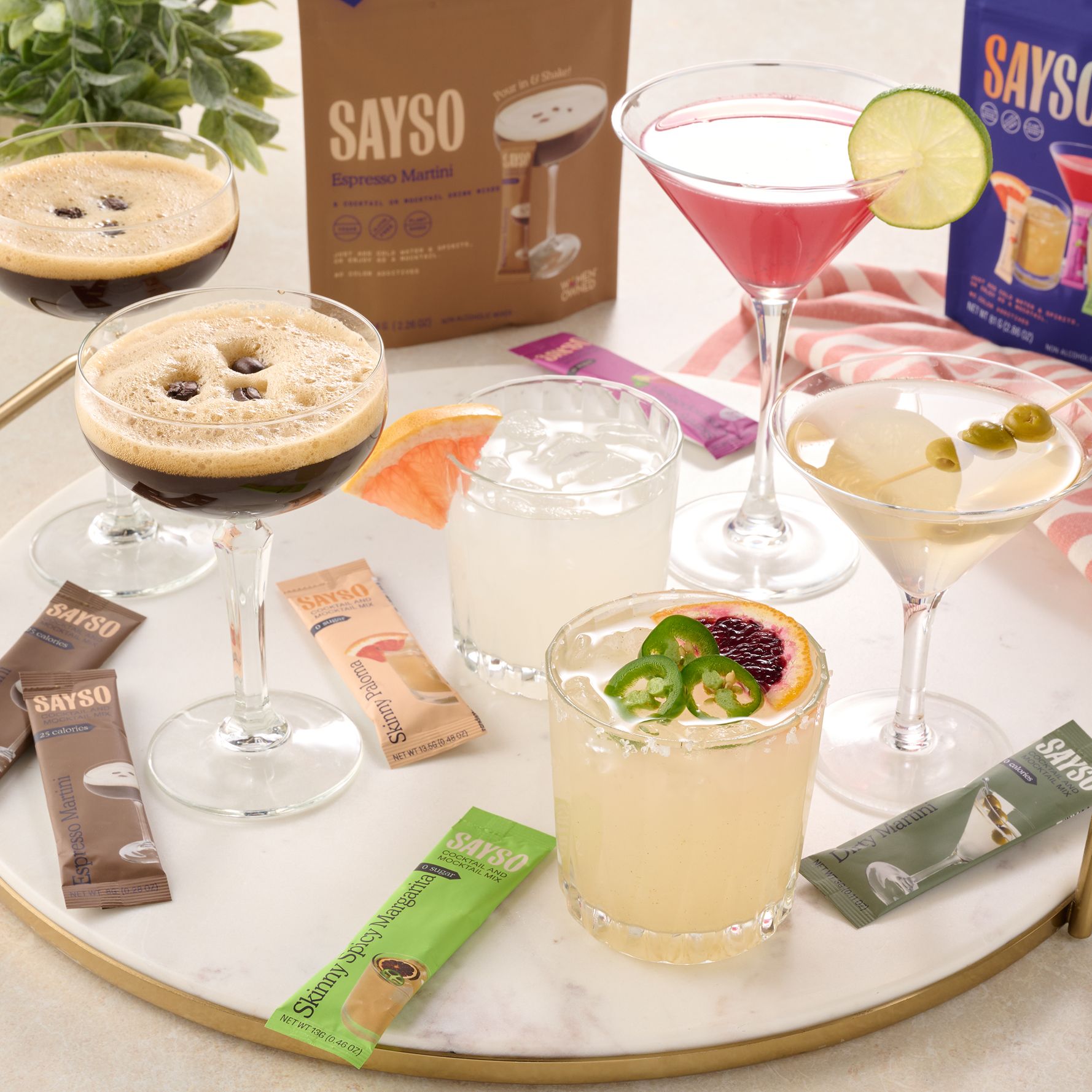 Sayso 16ct Non-Alc Mixers In Choice of Flavors