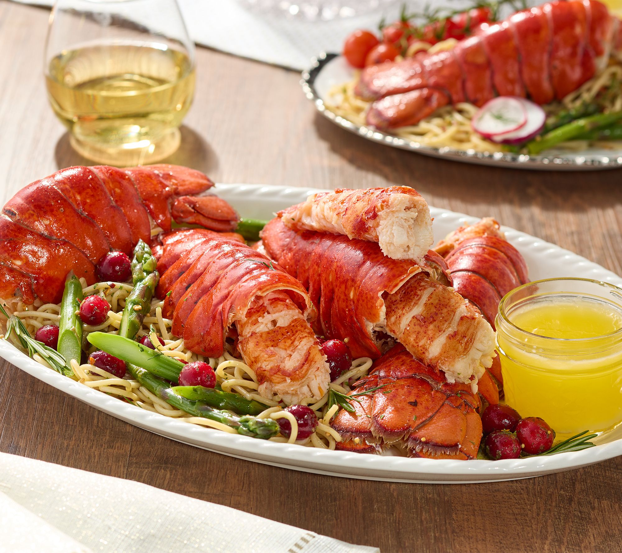 SH 11/9 Greenhead (8) 6-7oz HPP Lobster Tails w/Kate's Butter
