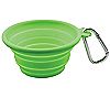 FFDPet Travel Bowl for Dogs & Cats Medium 26.5- oz Lime Green