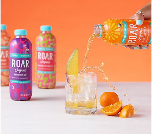 Roar Organic 24 Bottles Vitamin & Electrolyte Drinks