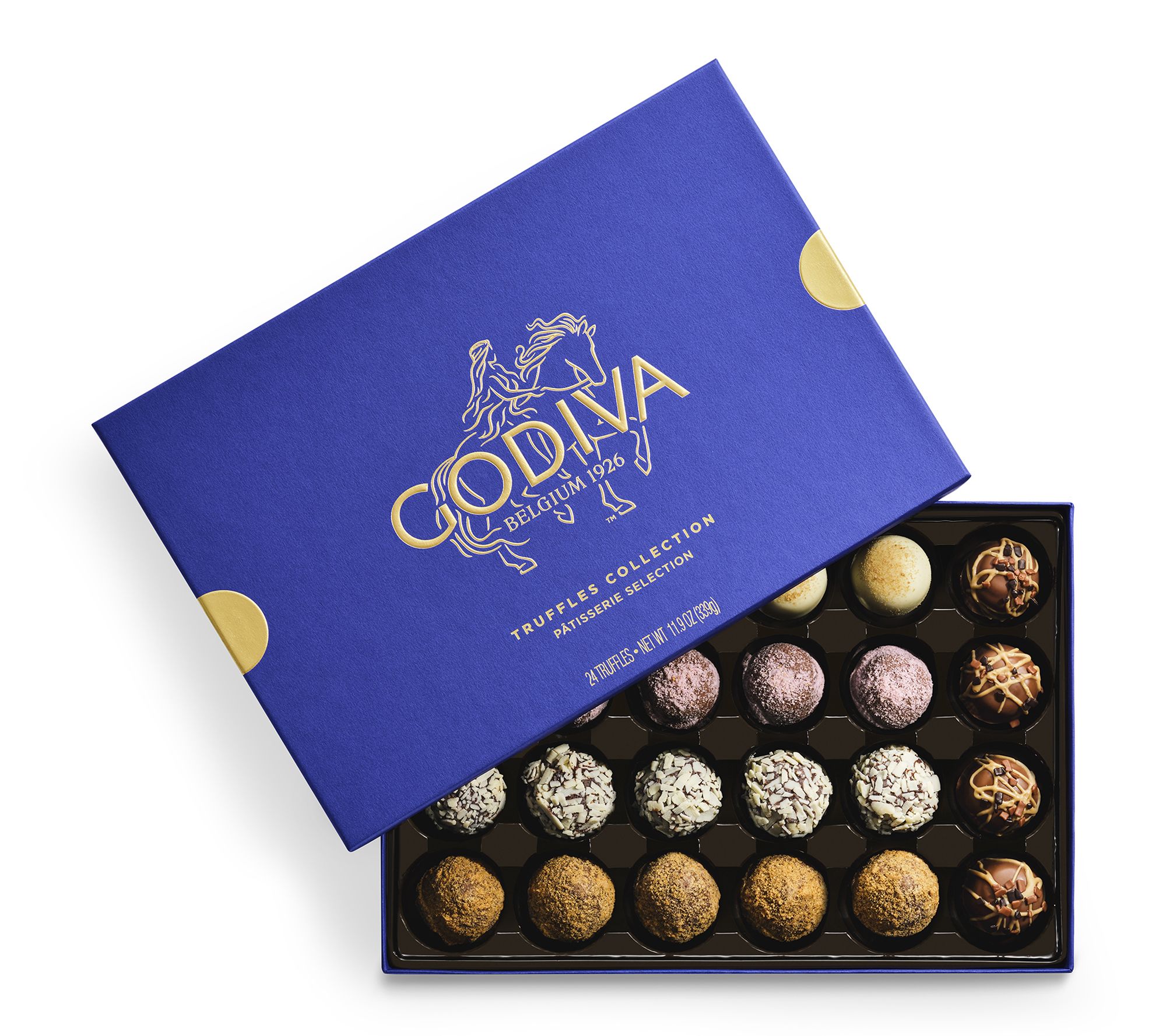 Godiva Patisserie Chocolate Truffles Gift Box,24 piece