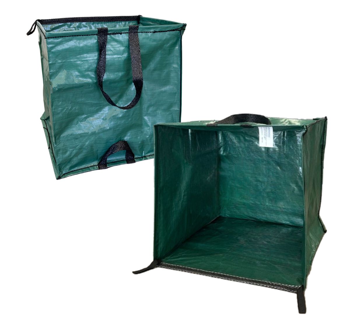 DuraSack Set of 2 Self Standing Raking Leaf Bags