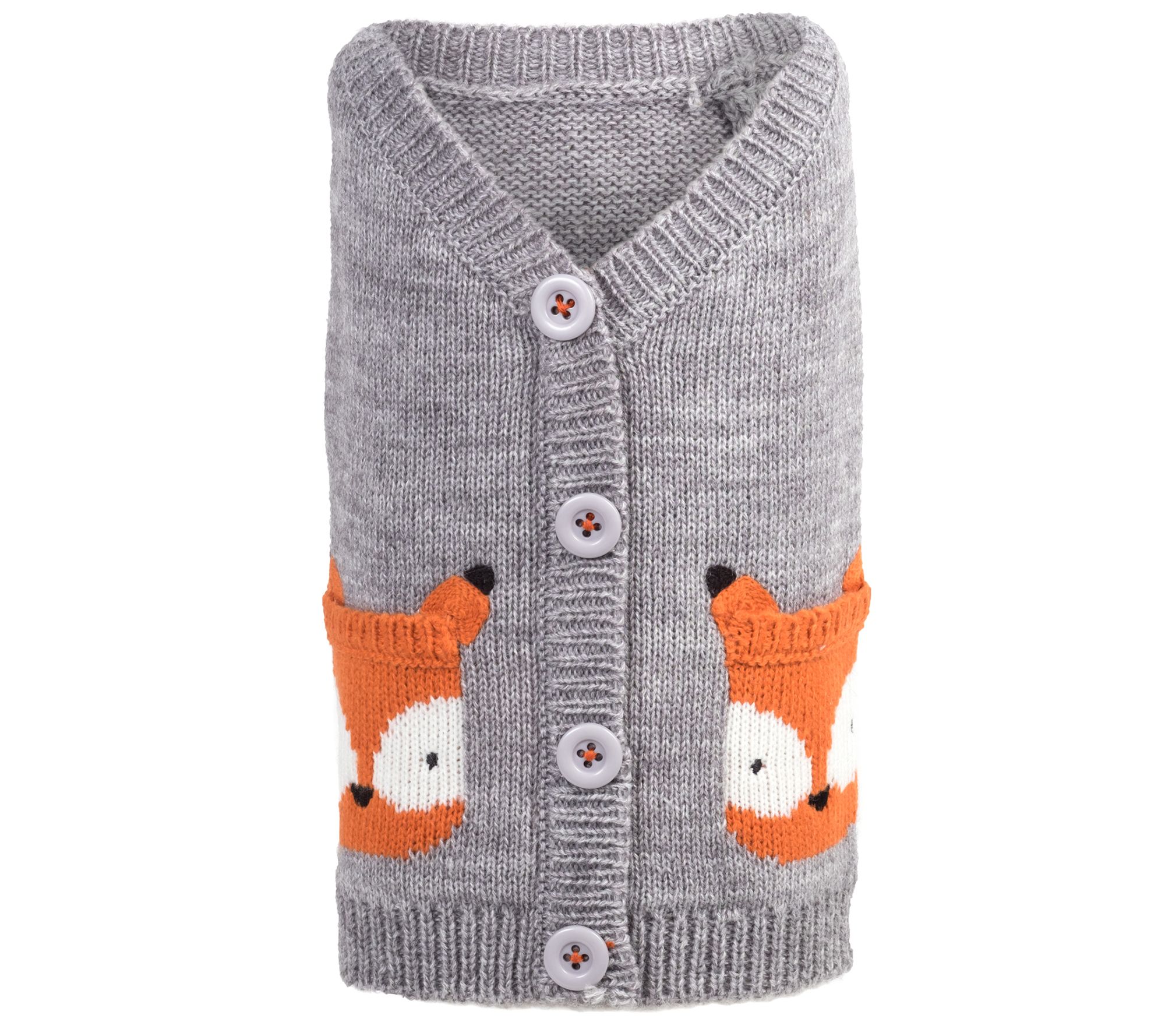 The Worthy Dog Fox Cardigan Sweater