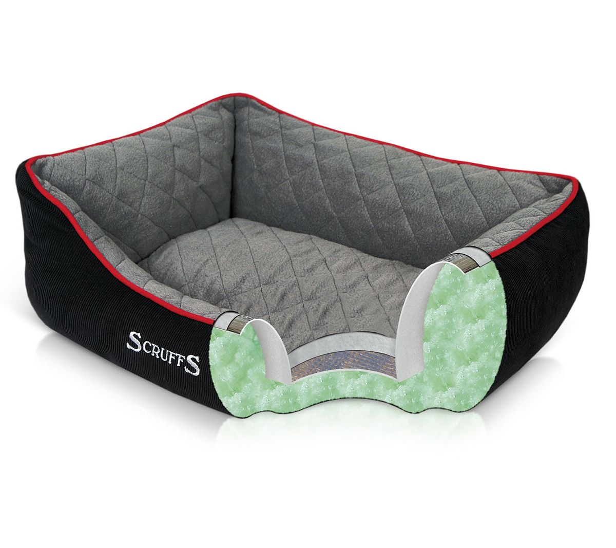 Scruffs Thermal Box Bed XL Black for Dogs