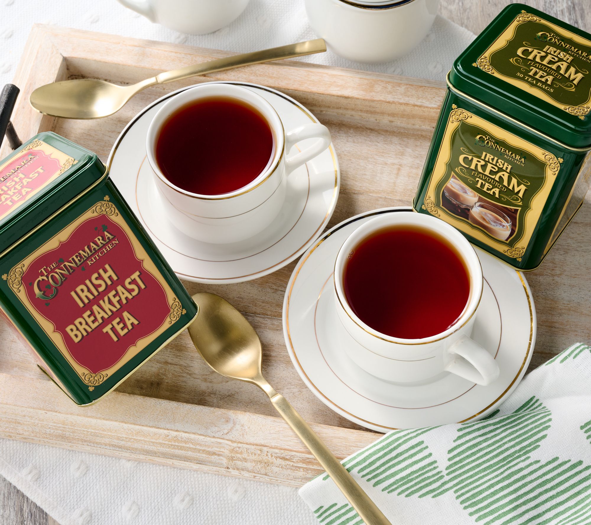 Connemara Kitchen 100-ct Irish Heritage Tea Infusers in Tins