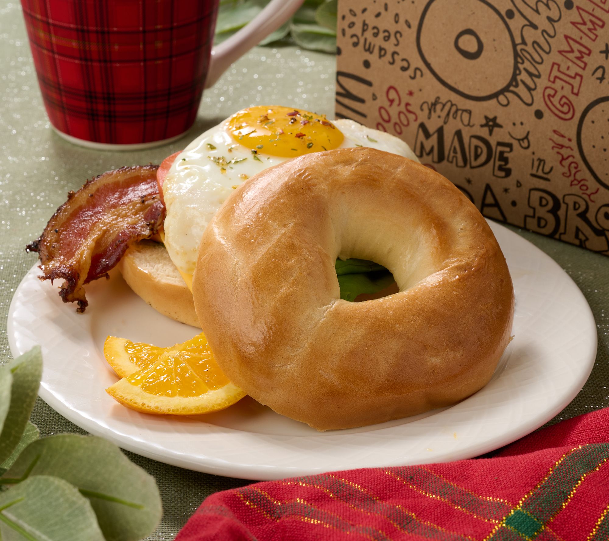 Just Bagels (24) 4oz NYC Bagels In Choice of Flavors
