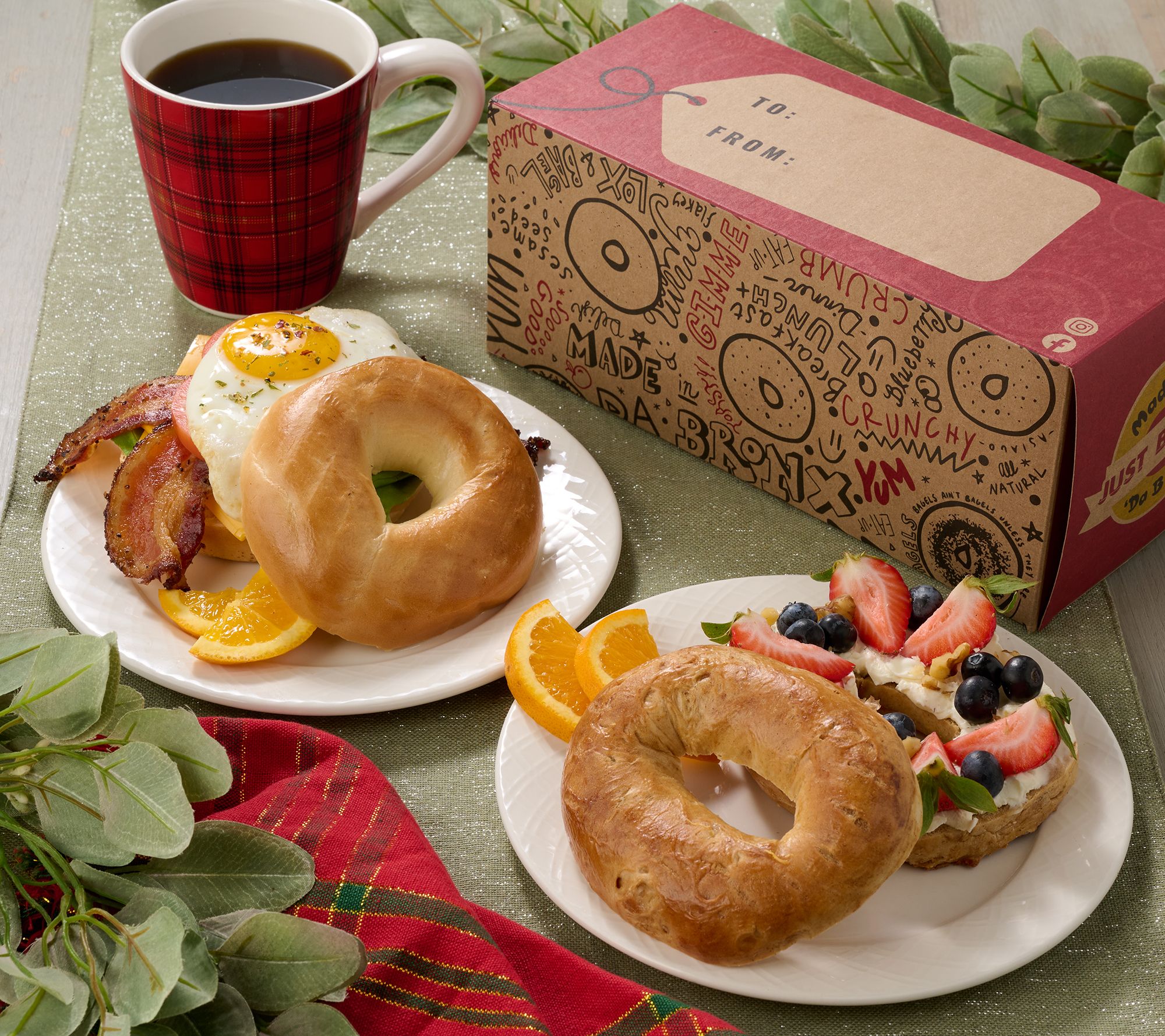 Just Bagels (24) 4oz NYC Bagels In Choice of Flavors