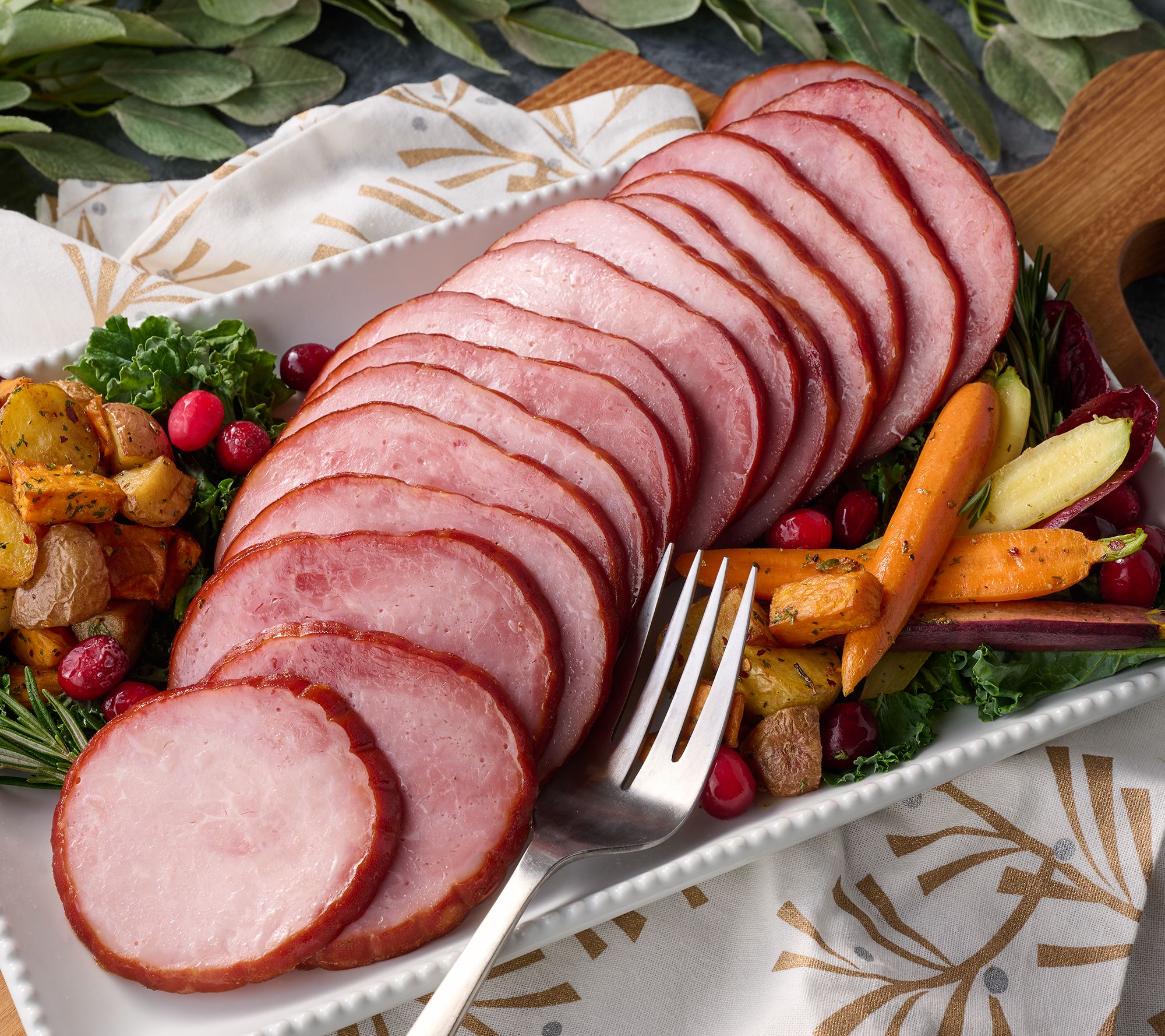 Rastelli's 3-lb Hardwood Smoked & Sliced Ham
