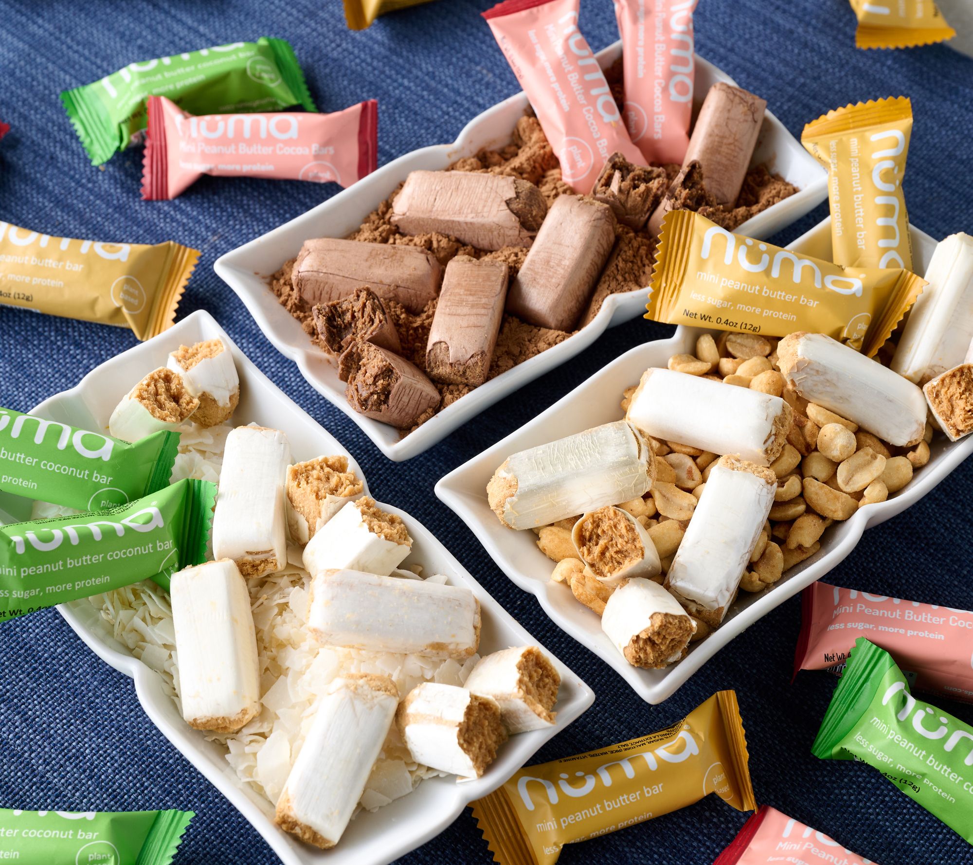 Numa Foods 75 Count Crunchy Peanut Butter Mini Candy Bars
