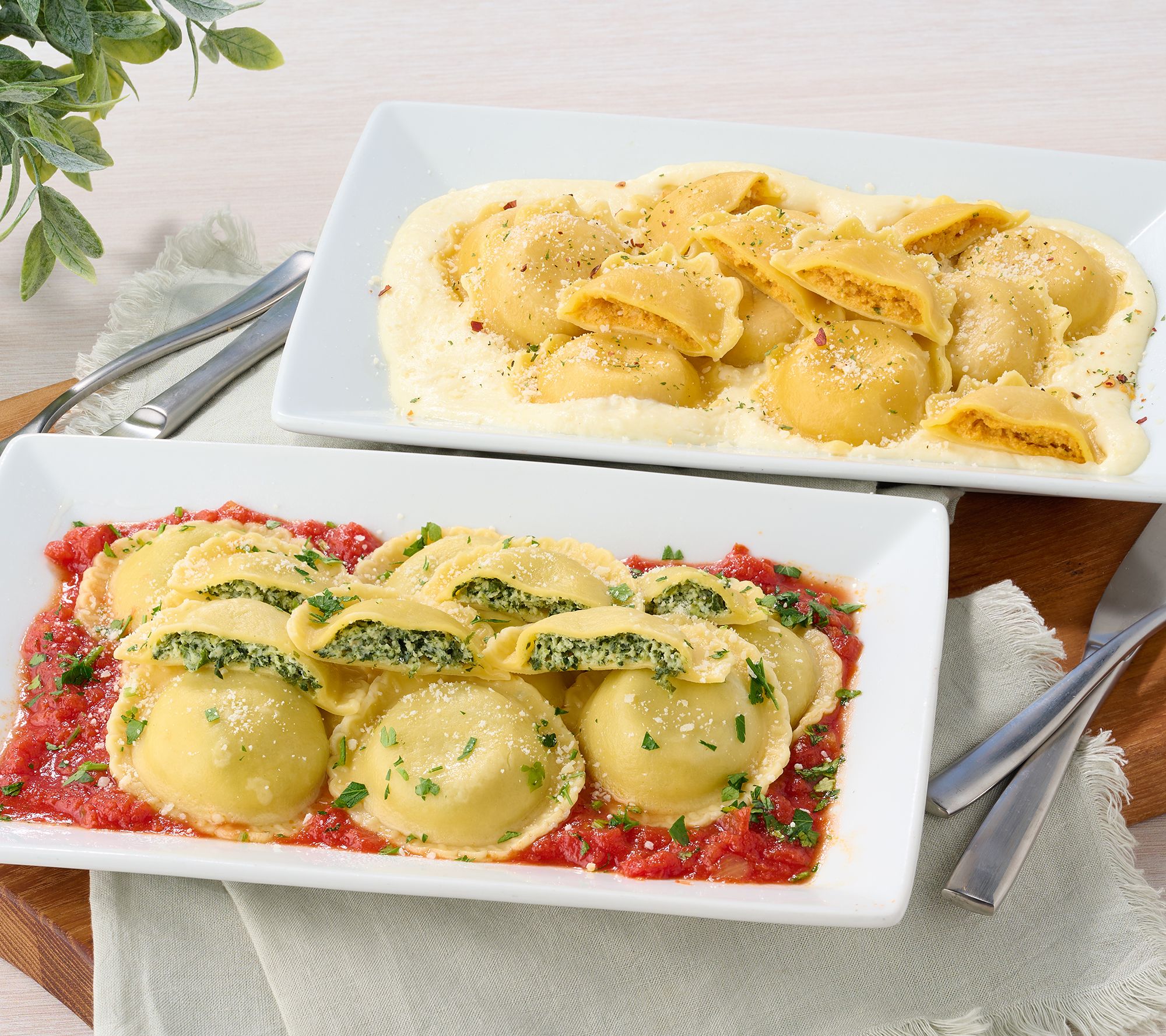 Sergio's 24 count Spinach Garlic Butternut Squash Ravioli