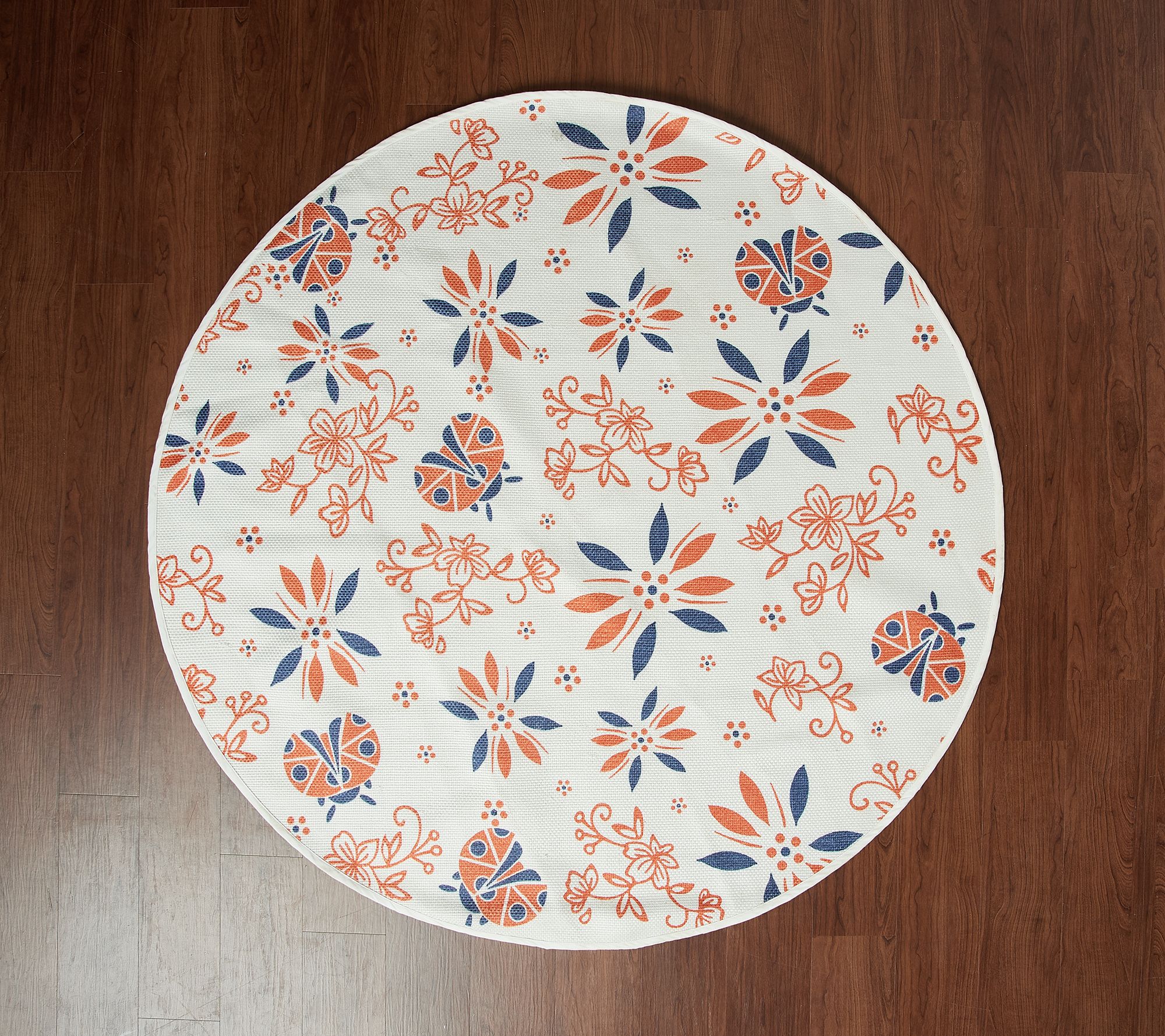 Temp-tations Outdoor Centertaining 5' Round Outdoor Rug