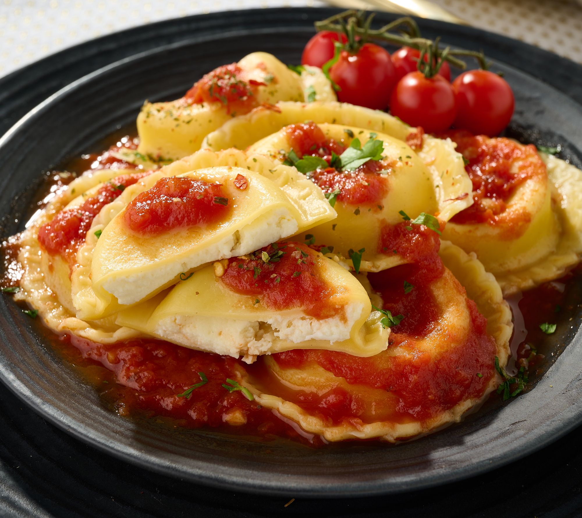 Sergio's 24-ct Burrata or Butternut Squash Ravioli w/ 24-oz Sauce