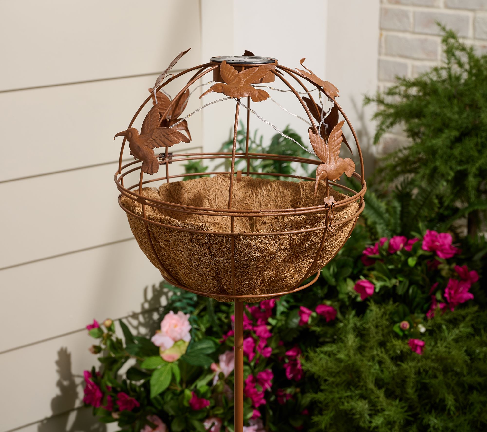 "As Is" Ultimate Innovations Solar Fairy Planter Stake