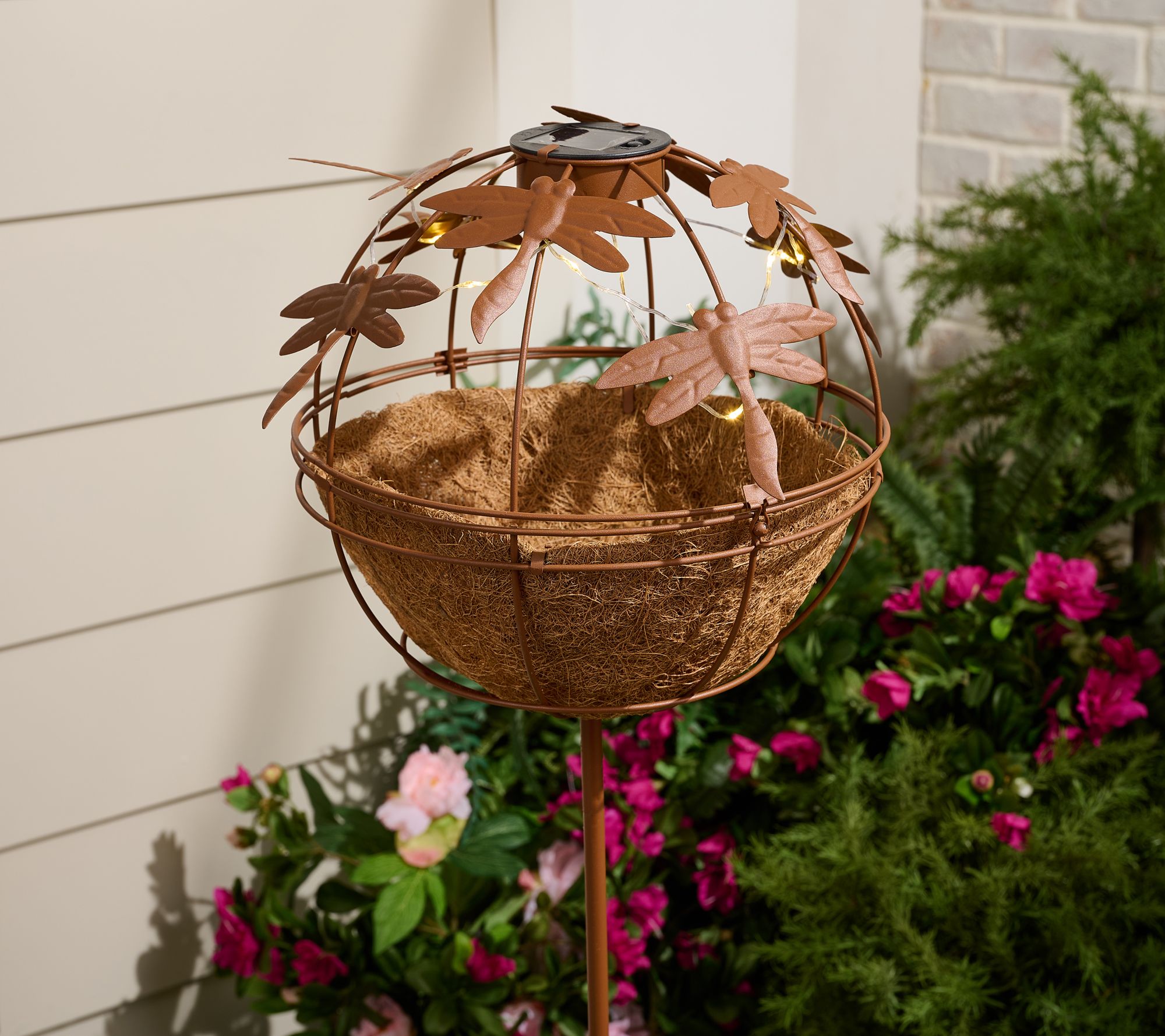 "As Is" Ultimate Innovations Solar Fairy Planter Stake