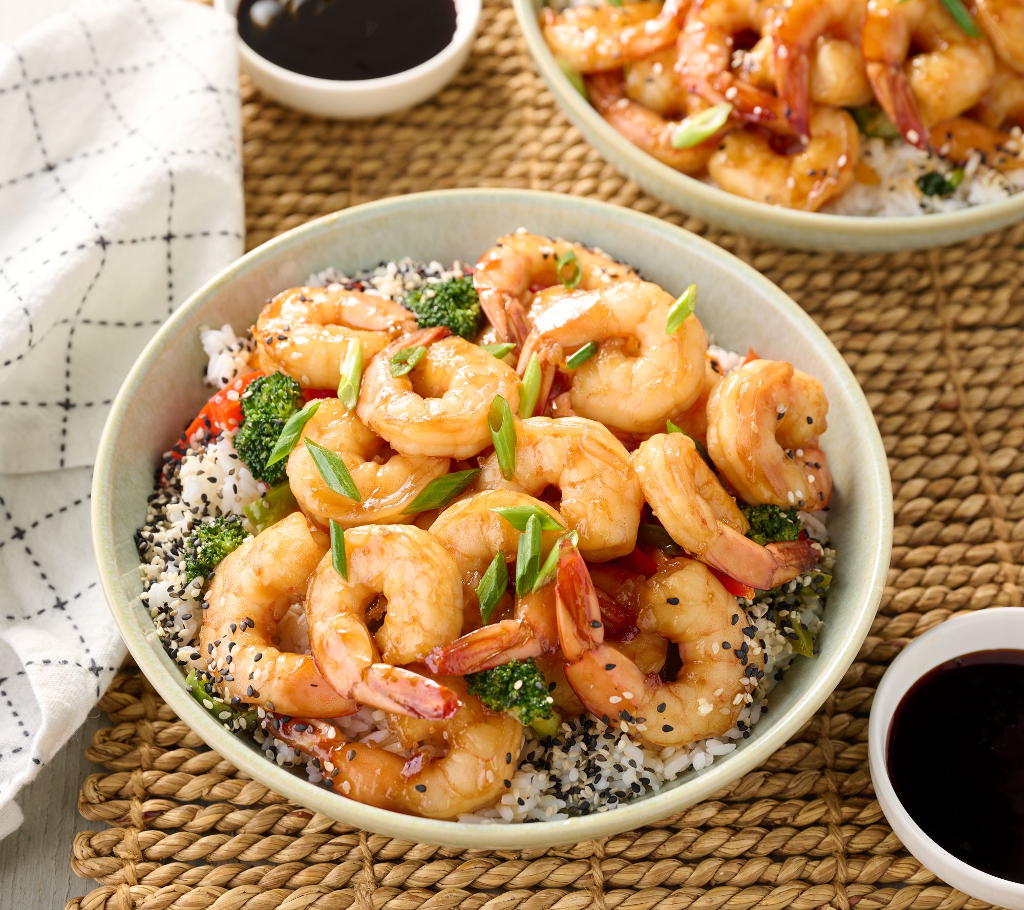 Anderson Seafoods (3) 16 oz Bags of Jumbo Shrimp w/ Teriyaki Sauce