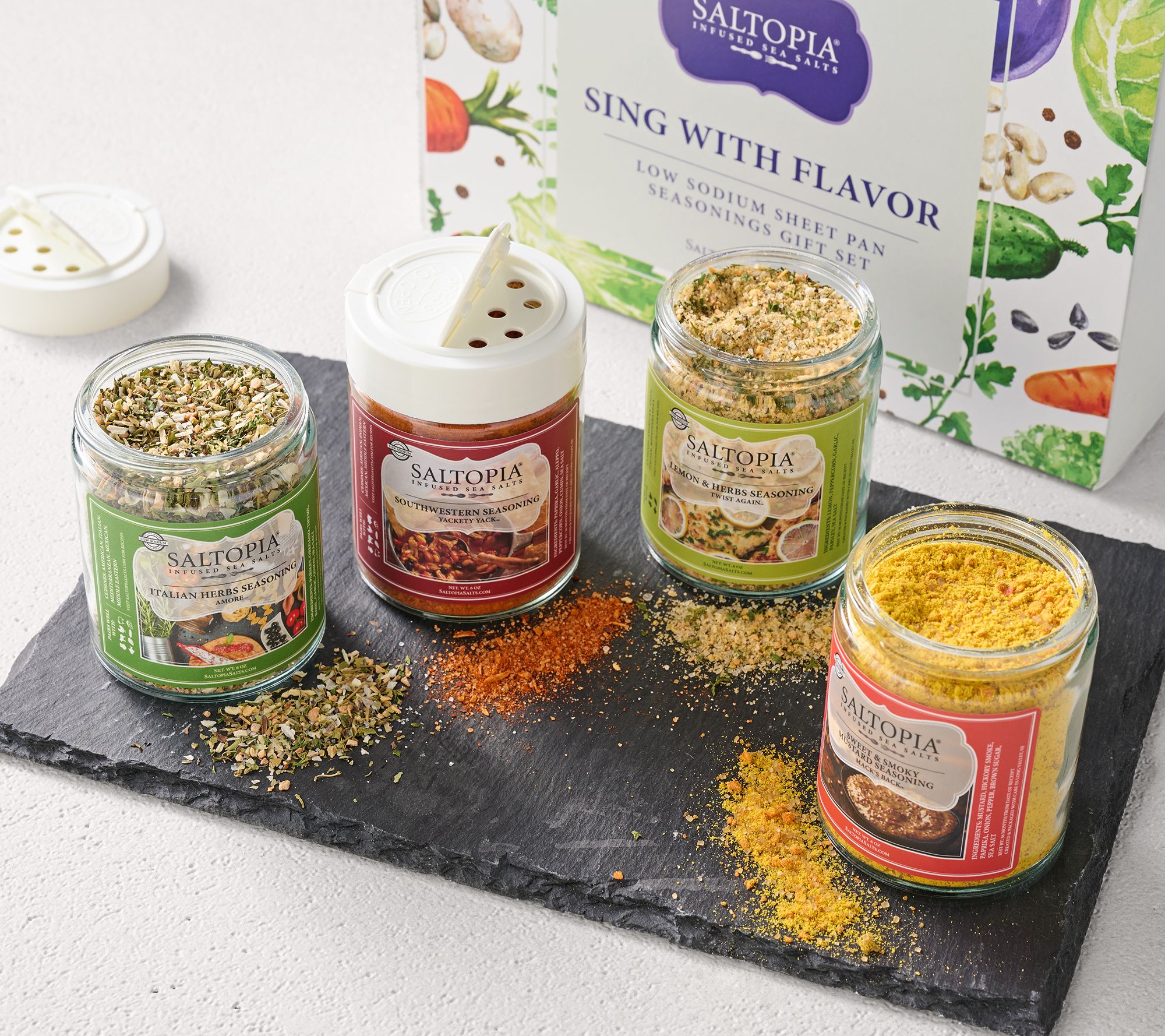 SALTOPIA Low Sodium Seasoning Gift Set
