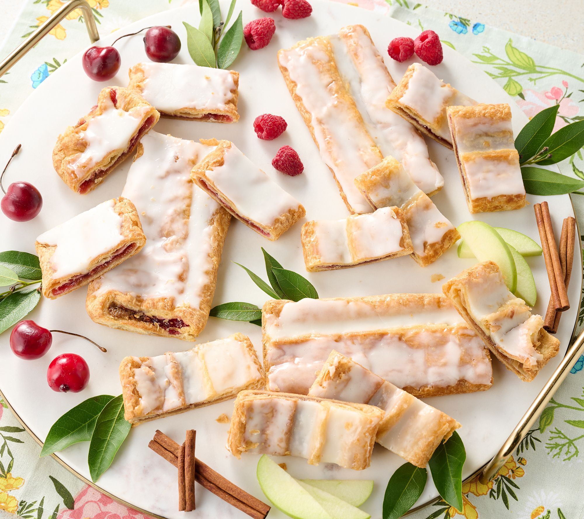 Racine (6) 3.5oz Fruit Single Serve Kringle Assortment