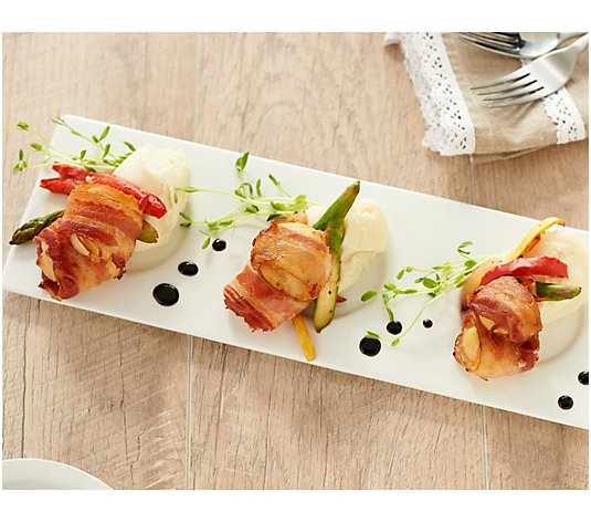 Graham & Rollins 5-lbs Bacon Wrapped Sea Scallops Auto-Delivery