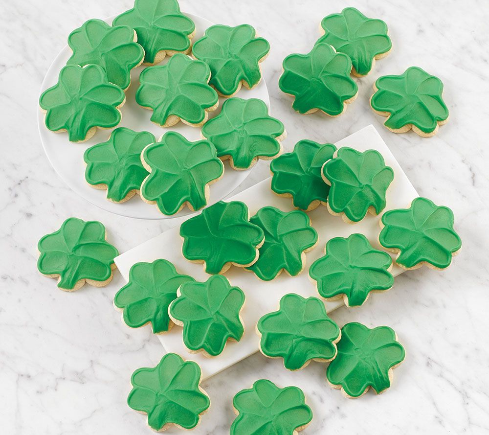 Cheryl's 24 PC Shamrock Cutouts