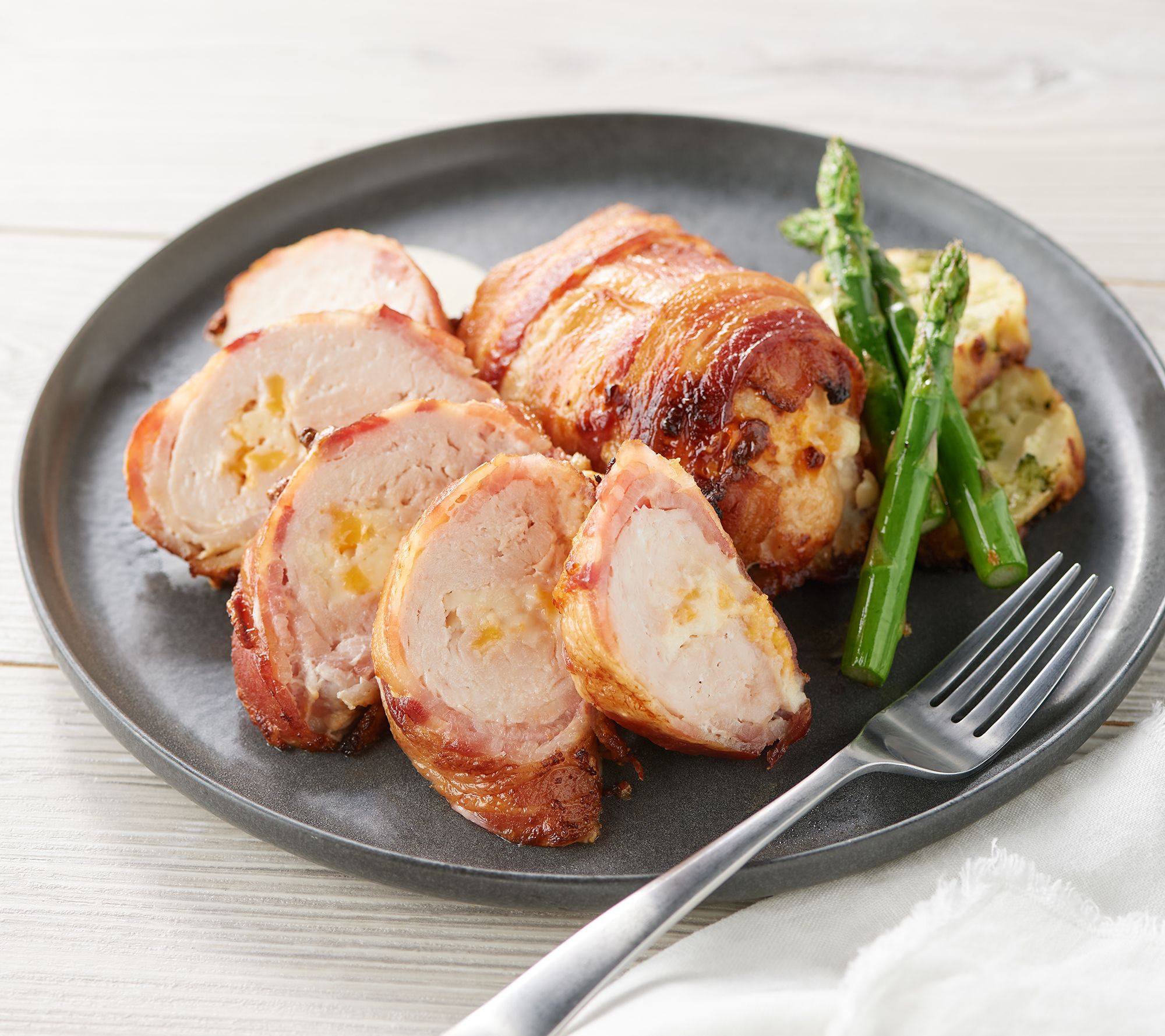 Family Farms (6) 14-oz Bacon Wrapped Stuffed Chicken