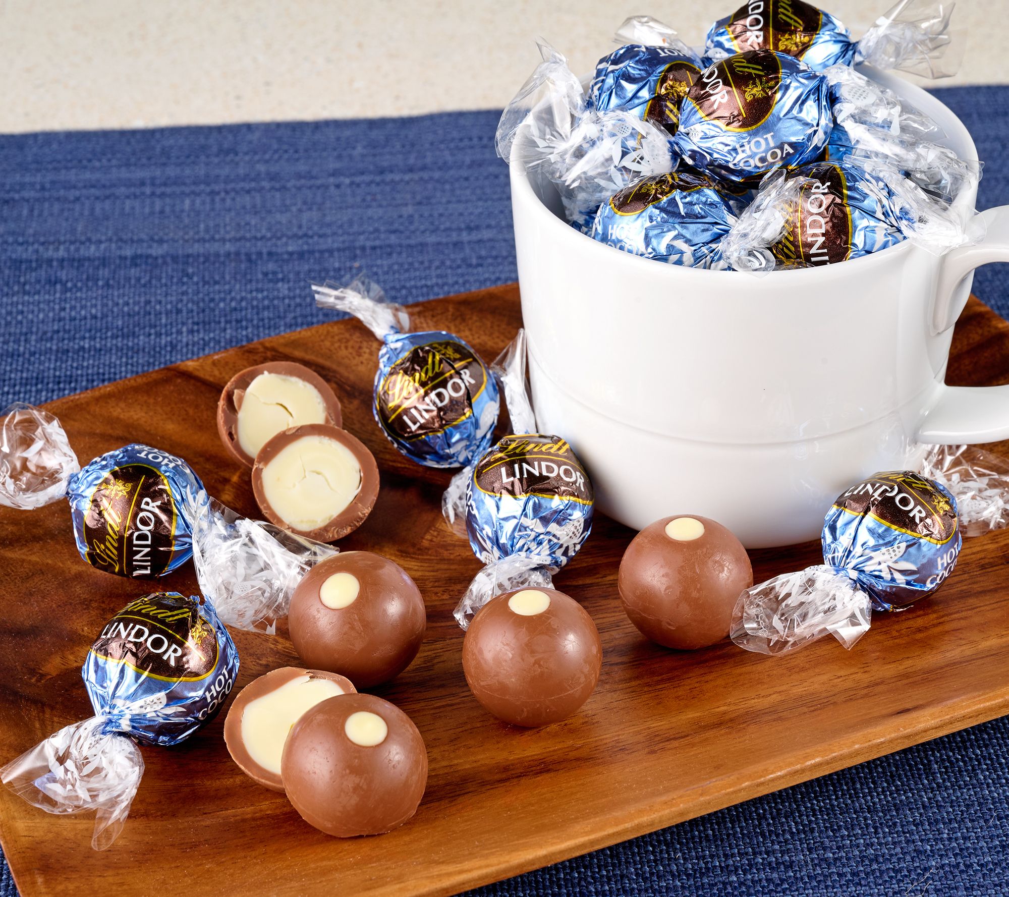 Lindt 40 Count Lindor Hot Cocoa Truffles in (2) Bags