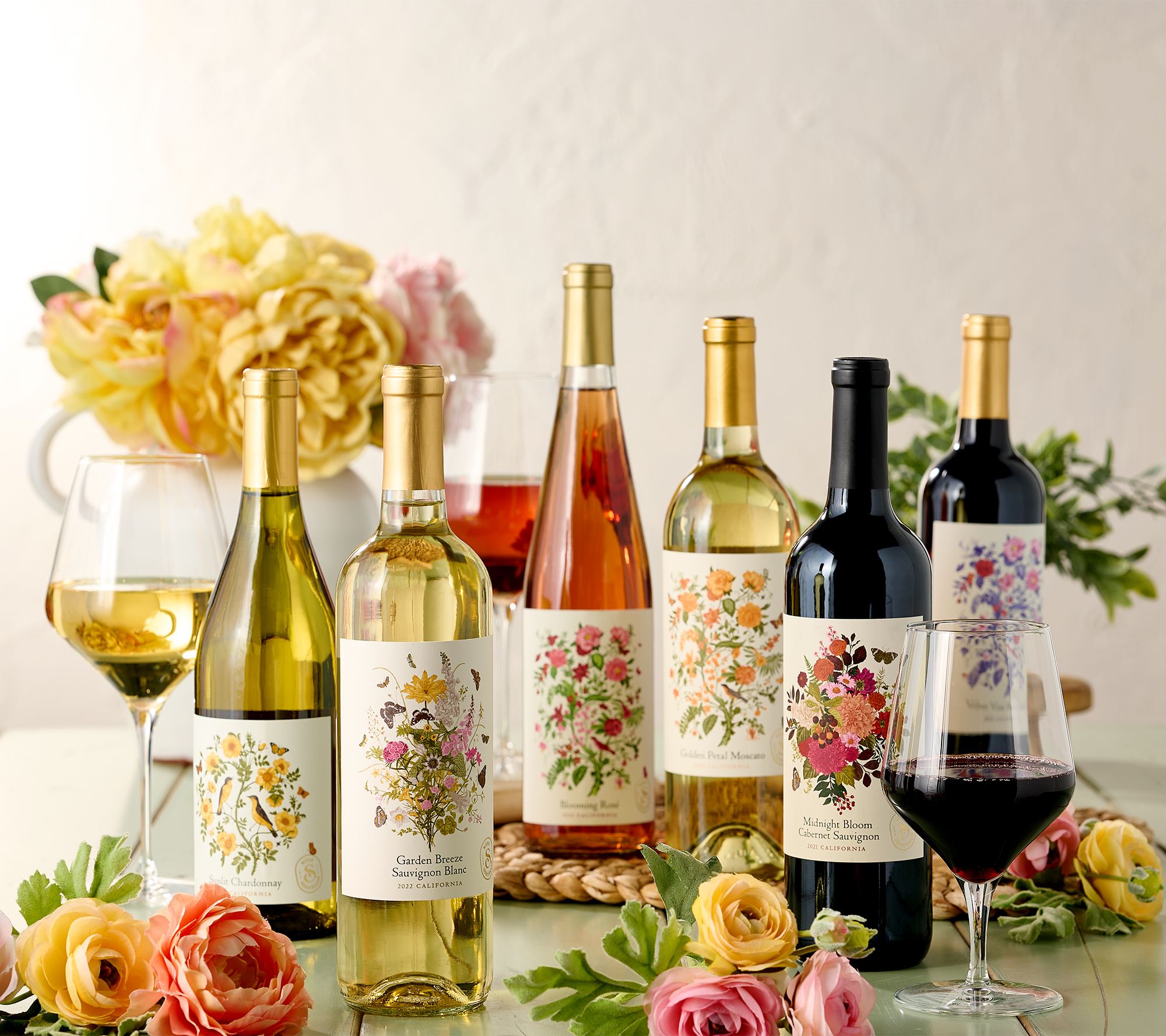 Wine Sisterhood (4) or (12) 750ml Bottles Spring Wine Collection