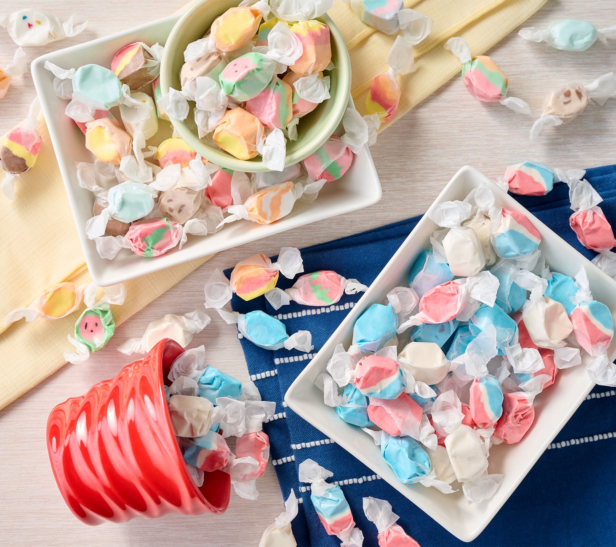 Anastasia Confections 140pc Summer Salt Water Taffy in 2 Bags